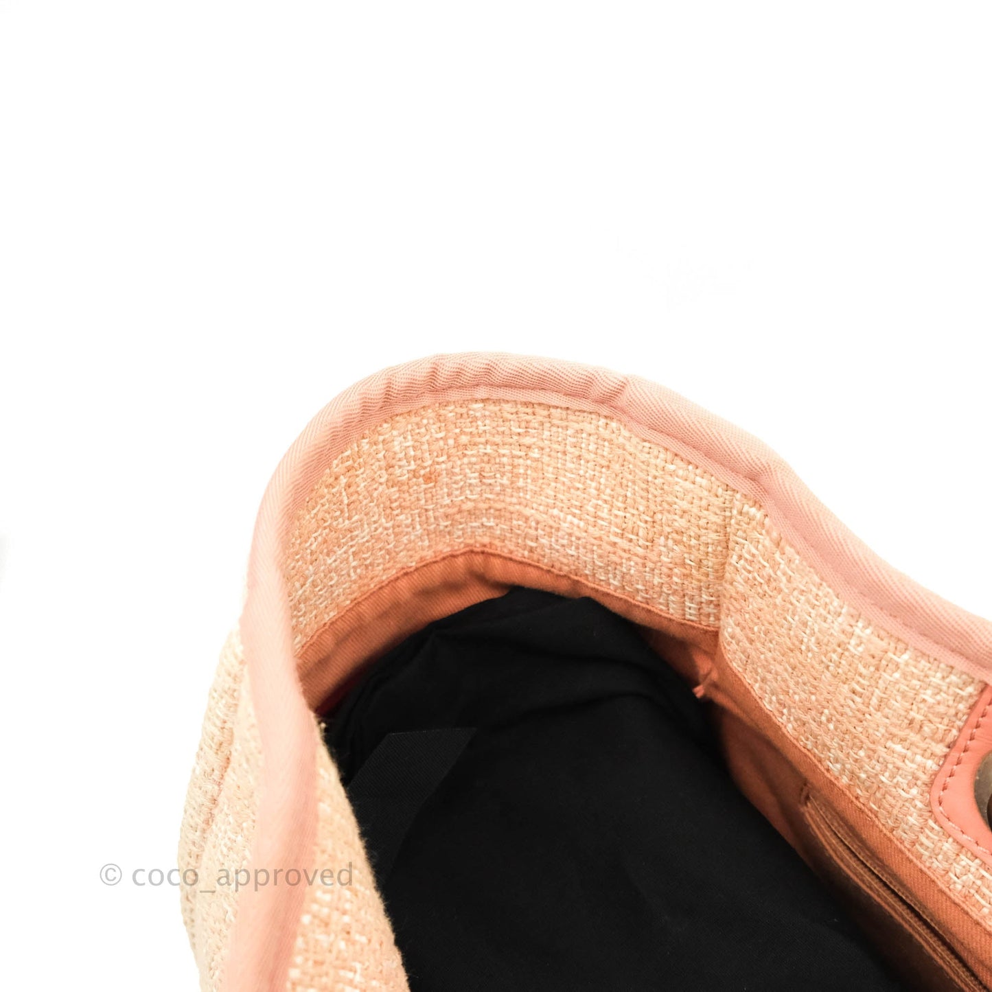Chanel Large Deauville Pink Tweed
