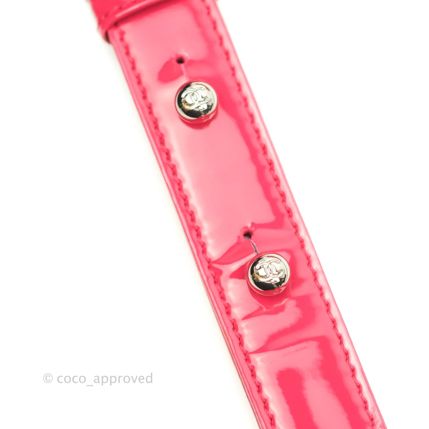 Chanel Quilted Medium Boy Bag Pink Patent Pink & Silver Hardware