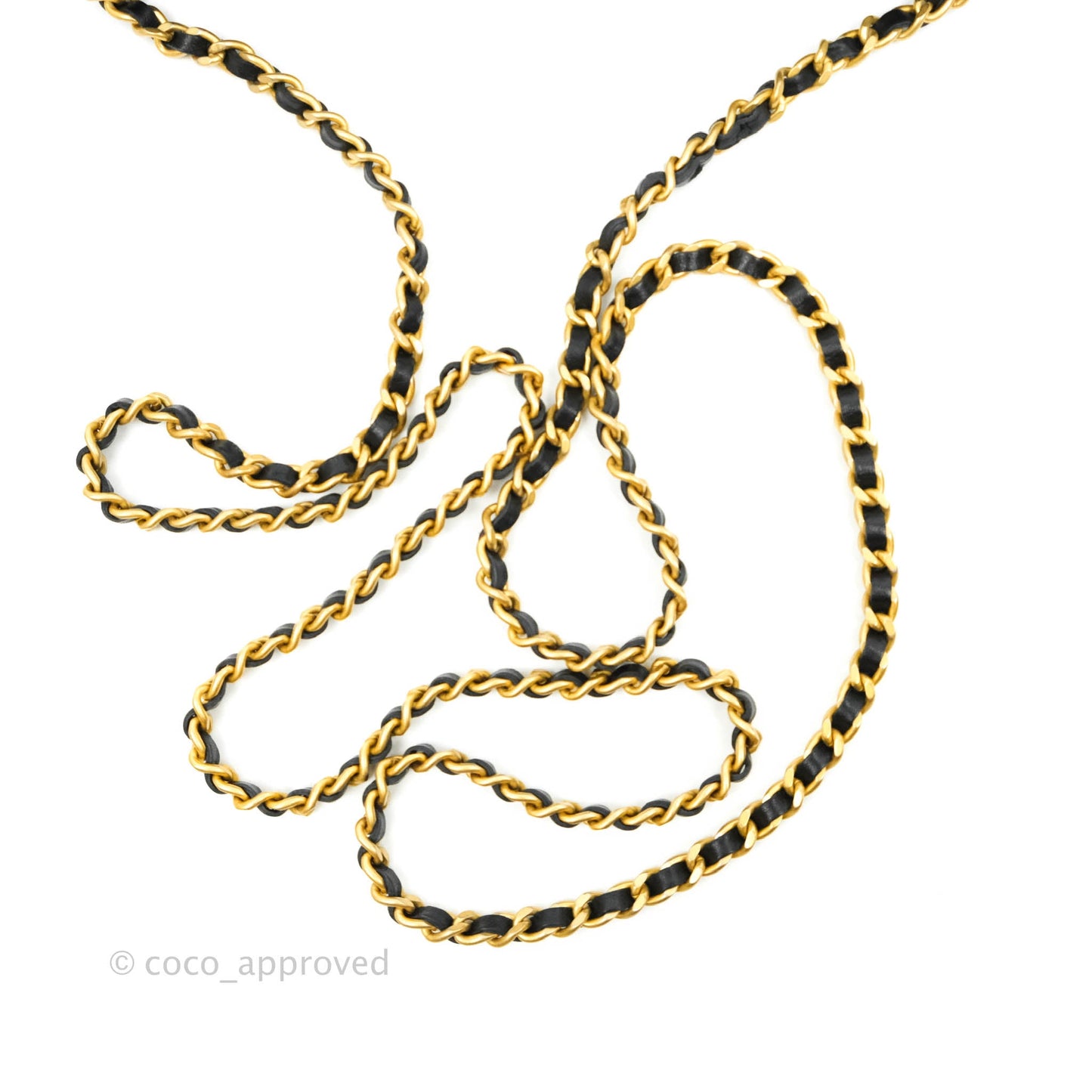 Chanel Filigree Wallet on Chain WOC Black Caviar Gold Hardware