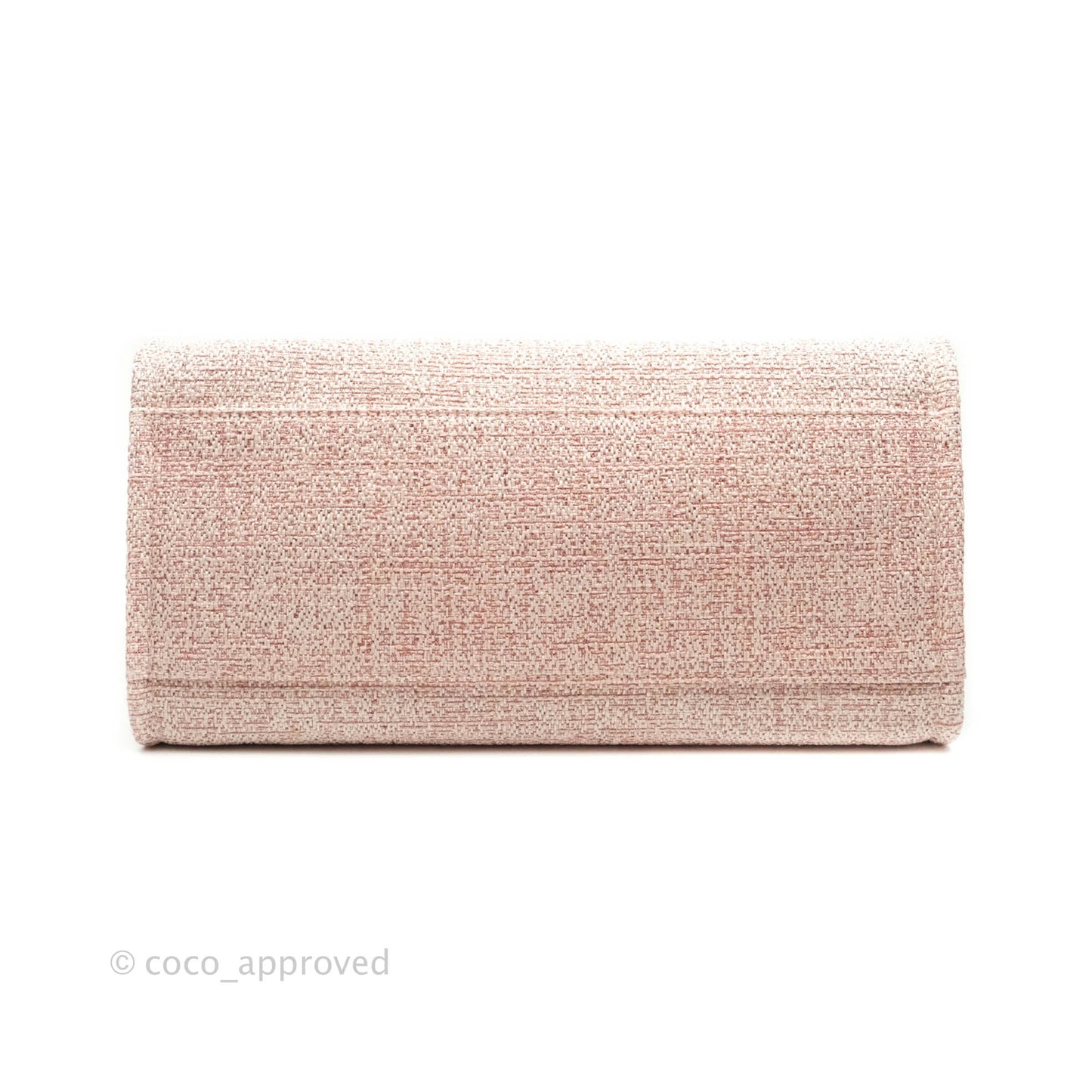 Chanel Large Deauville Pink Canvas Gold Hardware 19C