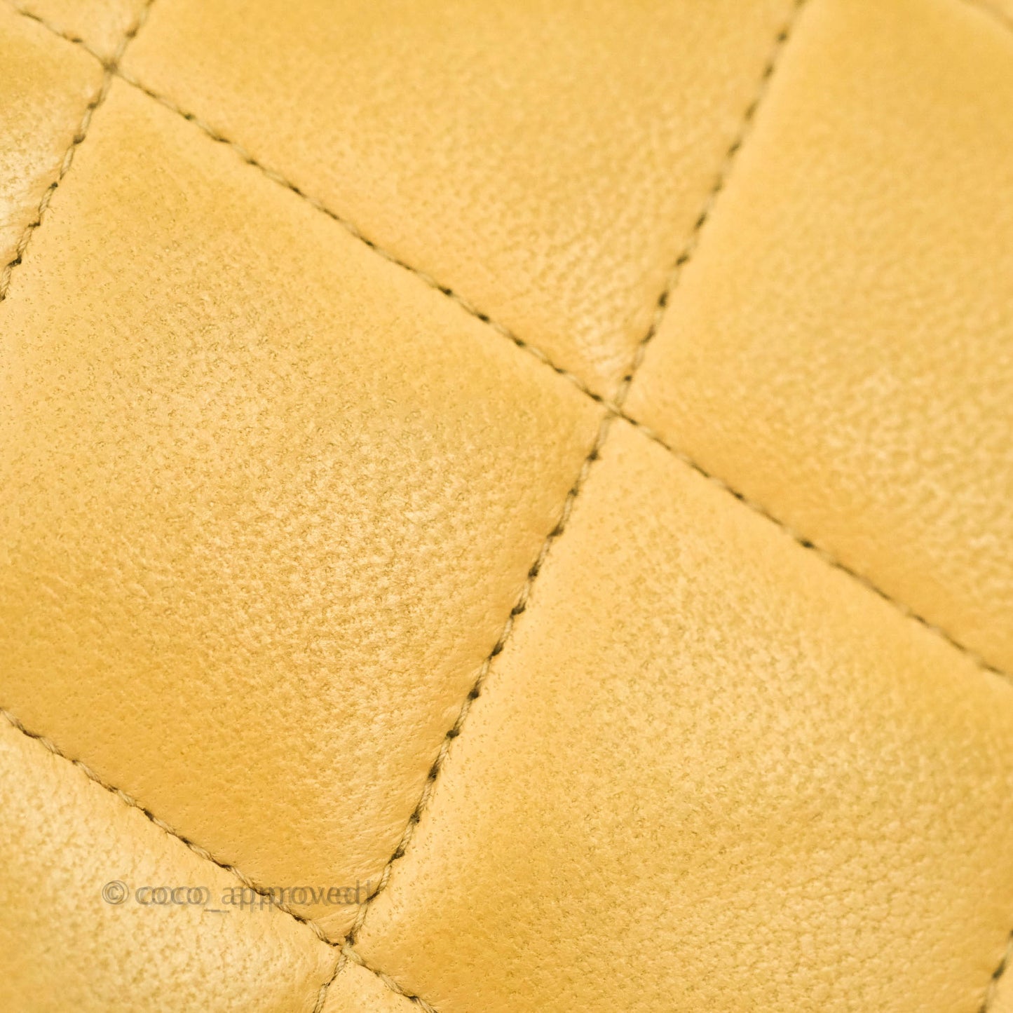Chanel Small Vintage Quilted Classic Diana Flap Bag Beige Lambskin 24K Gold Hardware
