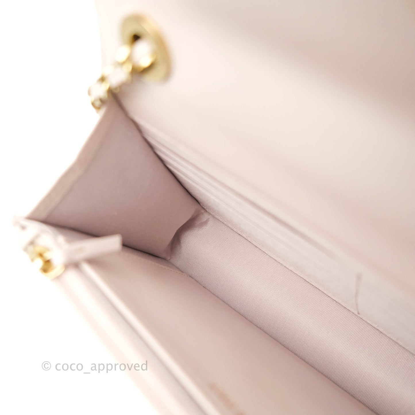 Chanel Trendy CC WOC Pale Pink Lambskin Gold Hardware