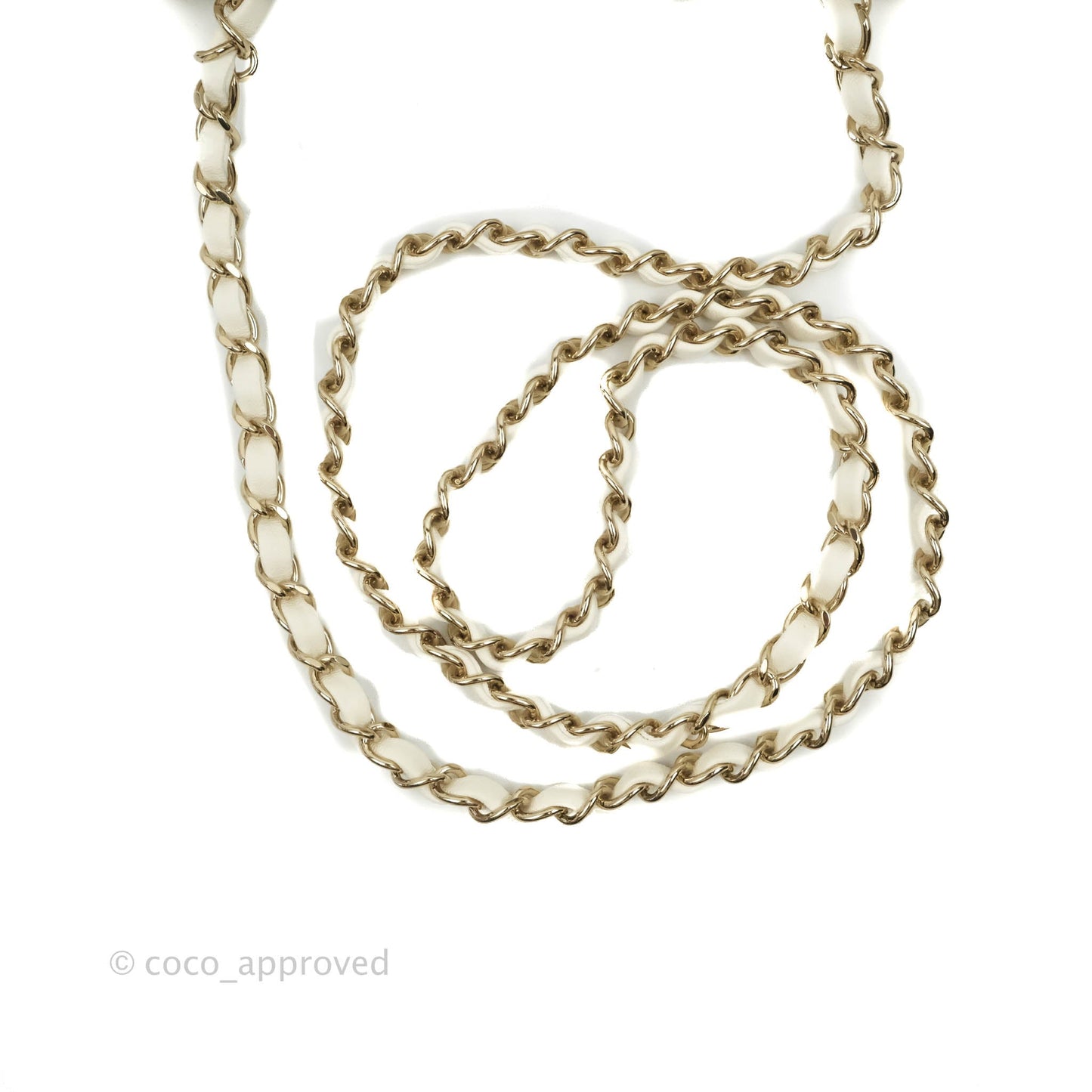 Chanel Quilted Mini Rectangular Flap White Lambskin Gold Hardware