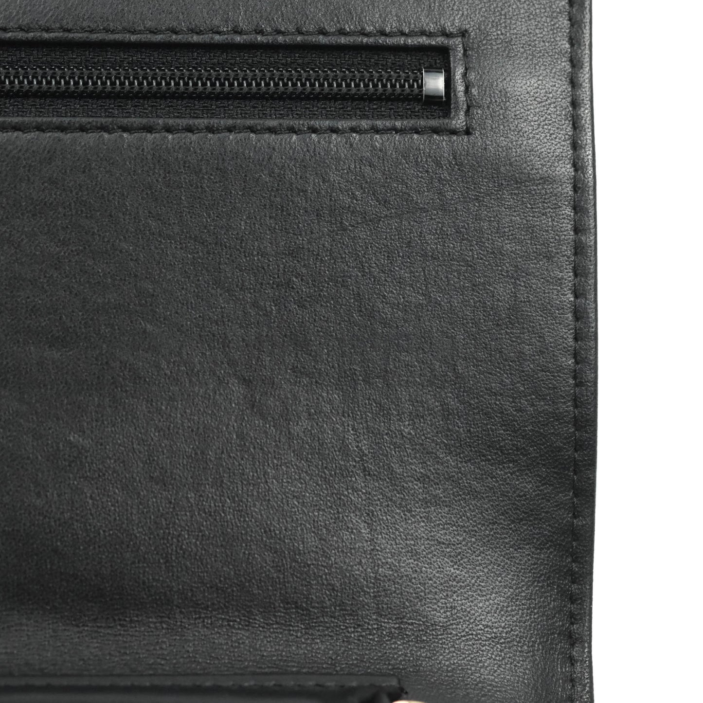 Chanel Quilted Boy Wallet on Chain WOC Black Lambskin Gold Hardware