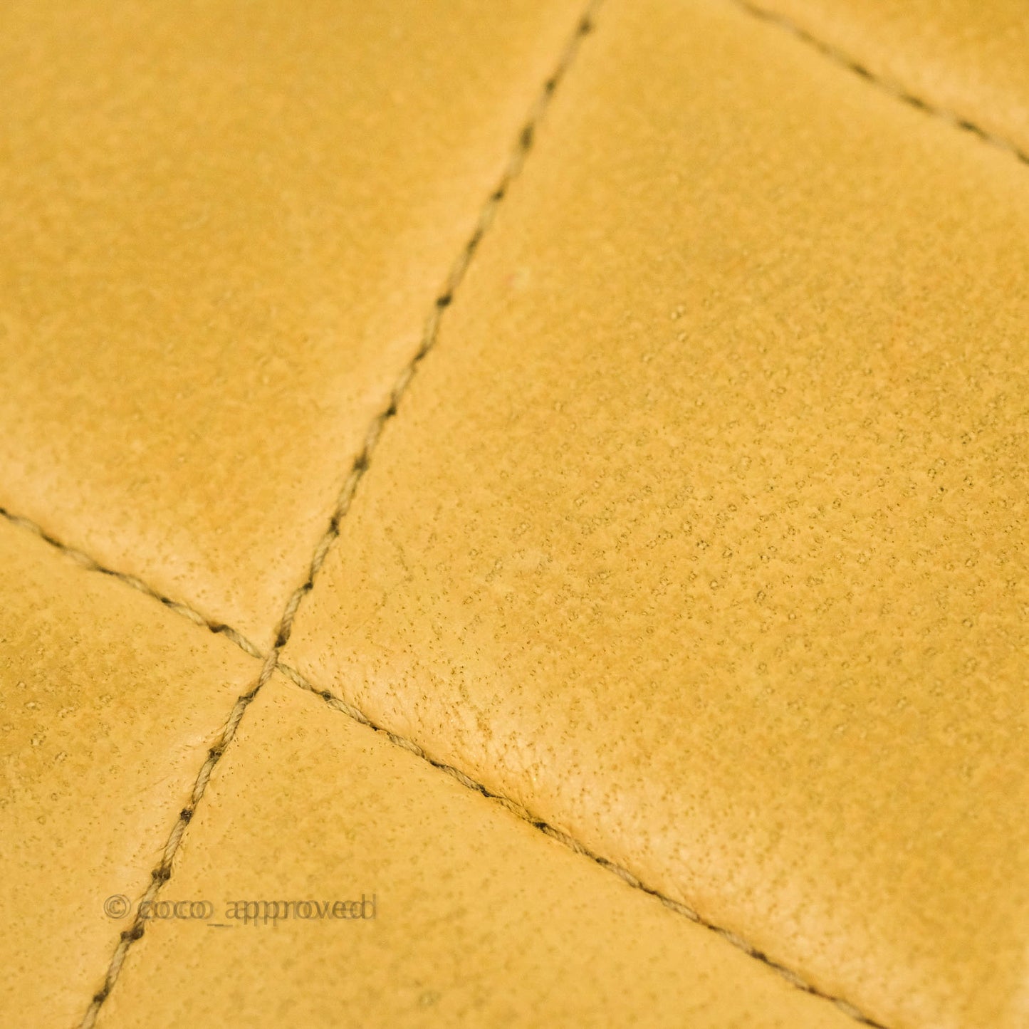 Chanel Small Vintage Quilted Classic Diana Flap Bag Beige Lambskin 24K Gold Hardware