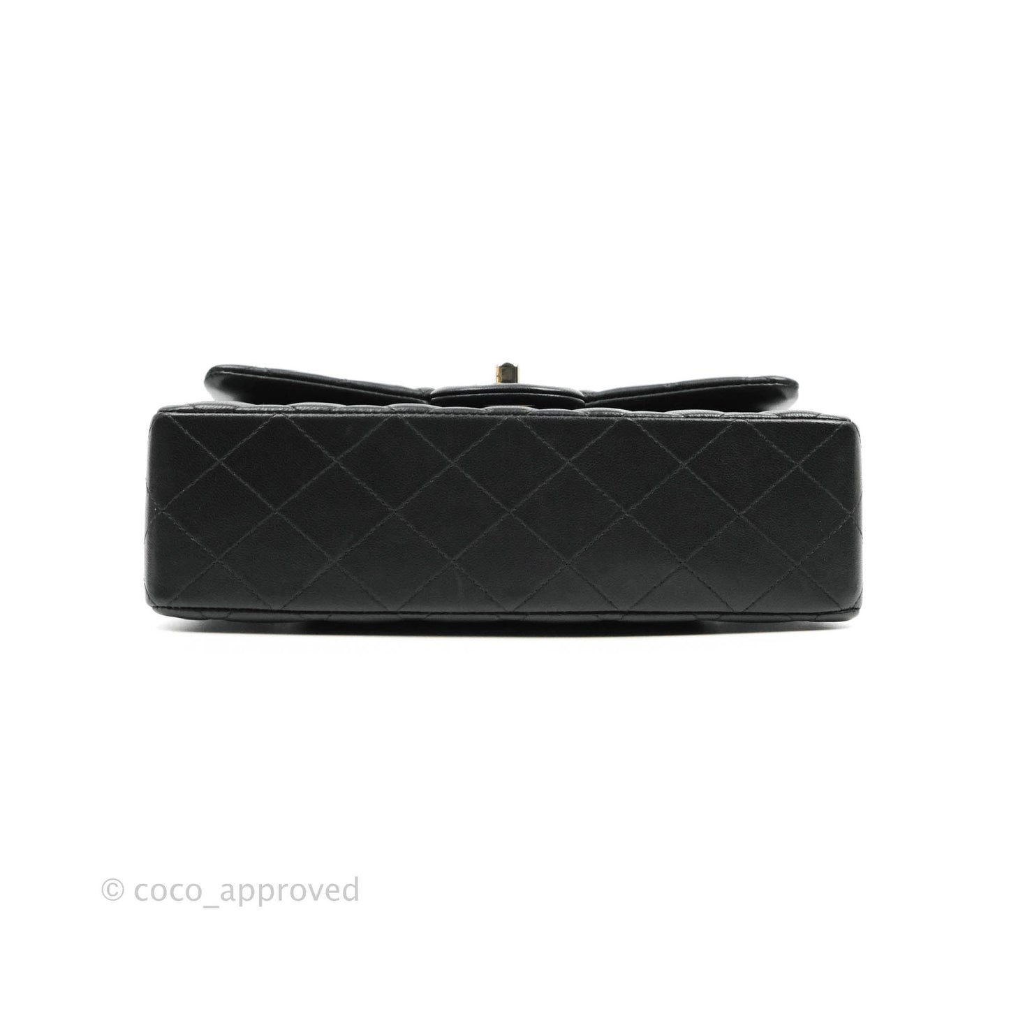 Chanel Small S/M Classic Flap Black Lambskin Silver Hardware