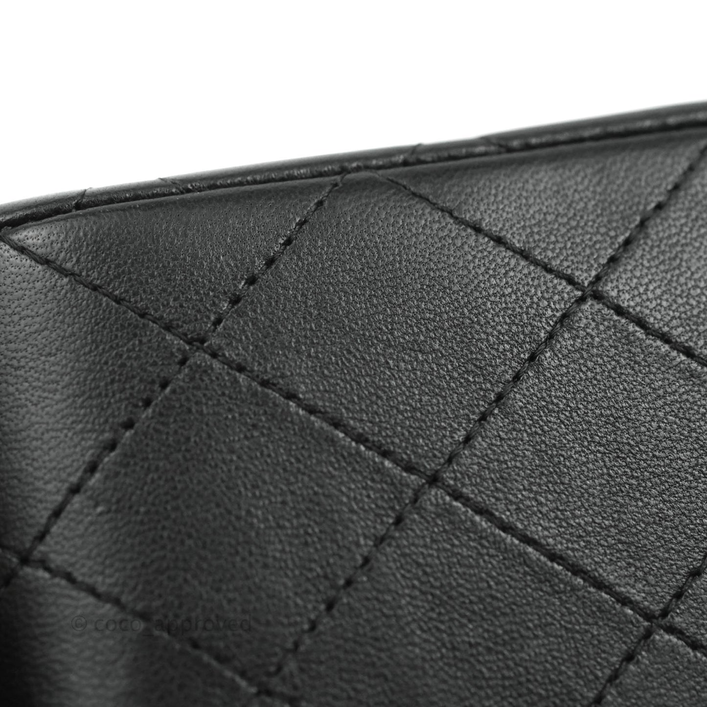 Chanel Small S/M Classic Flap Black Lambskin Silver Hardware