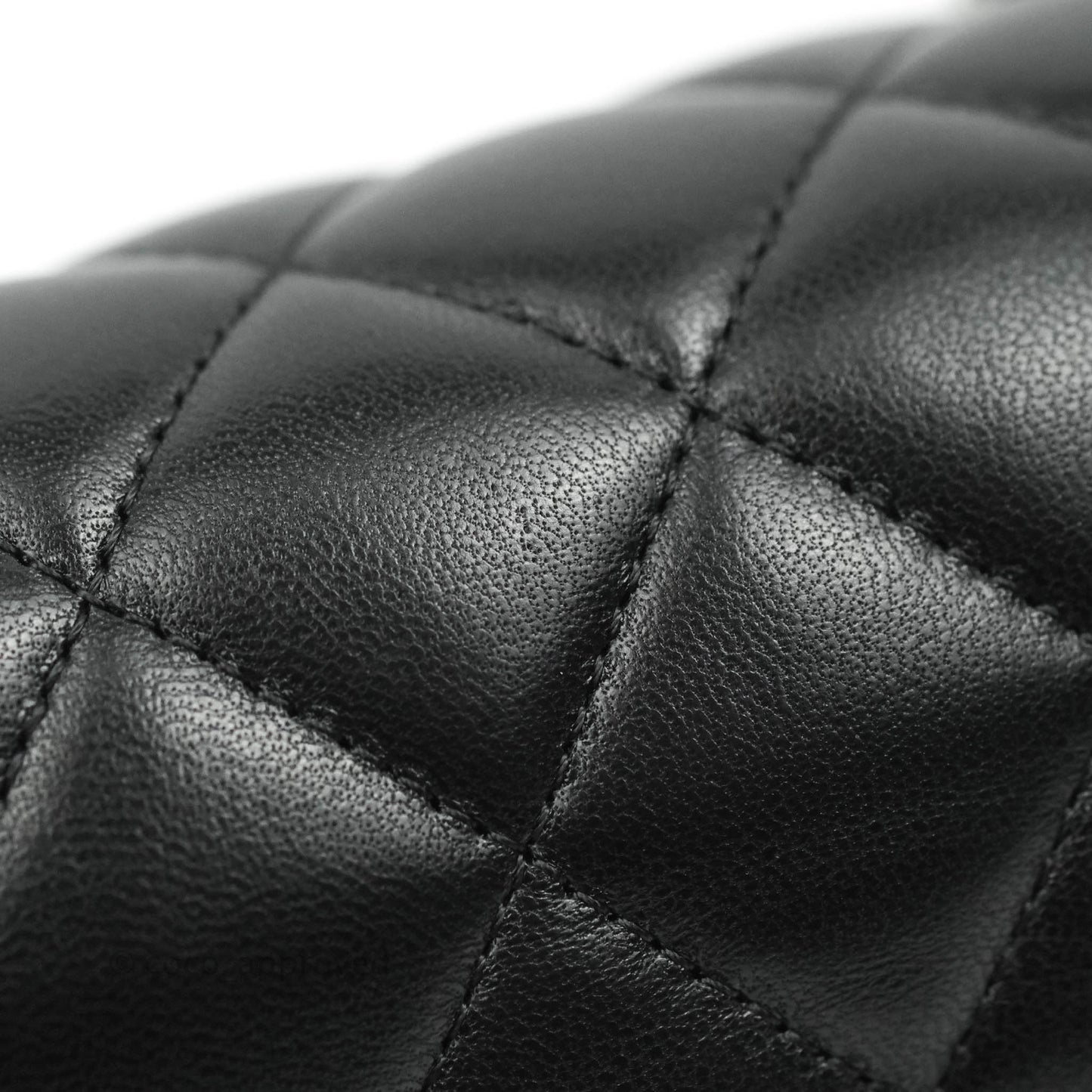 Chanel Small S/M Classic Flap Black Lambskin Silver Hardware