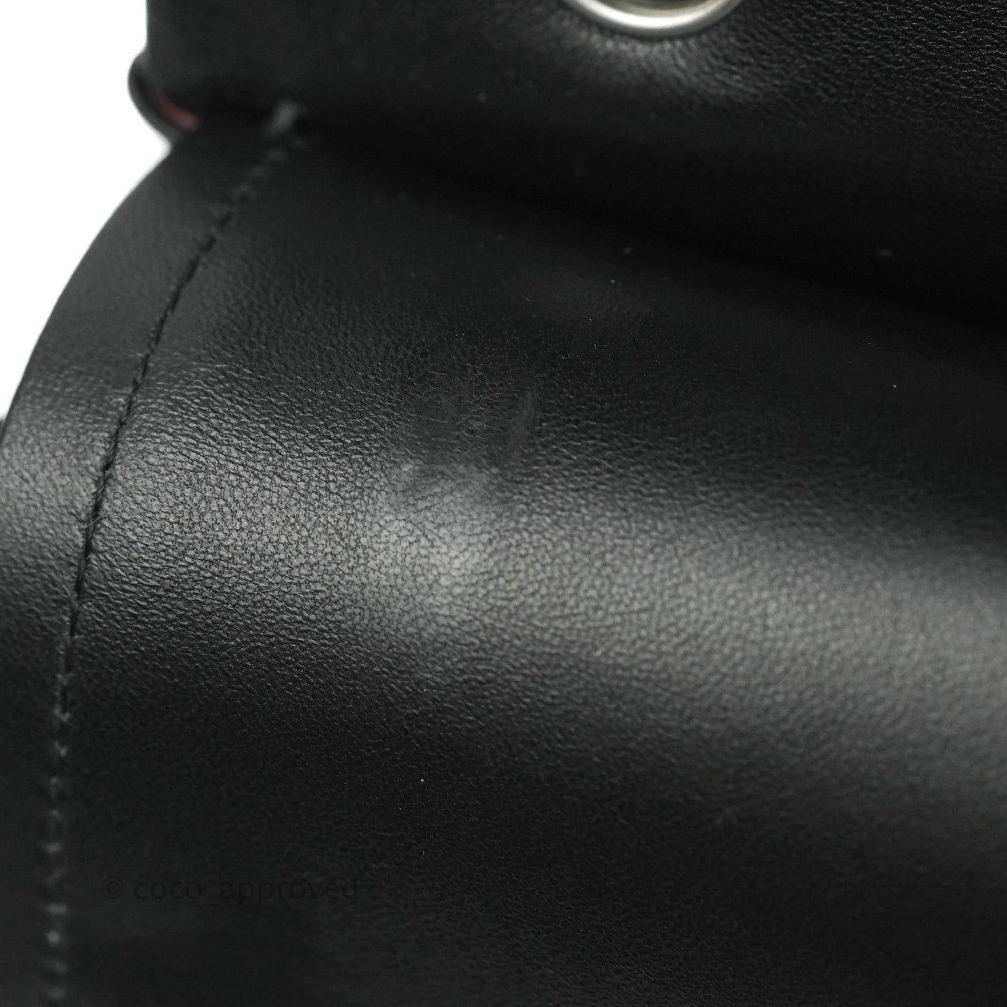 Chanel Small S/M Classic Flap Black Lambskin Silver Hardware