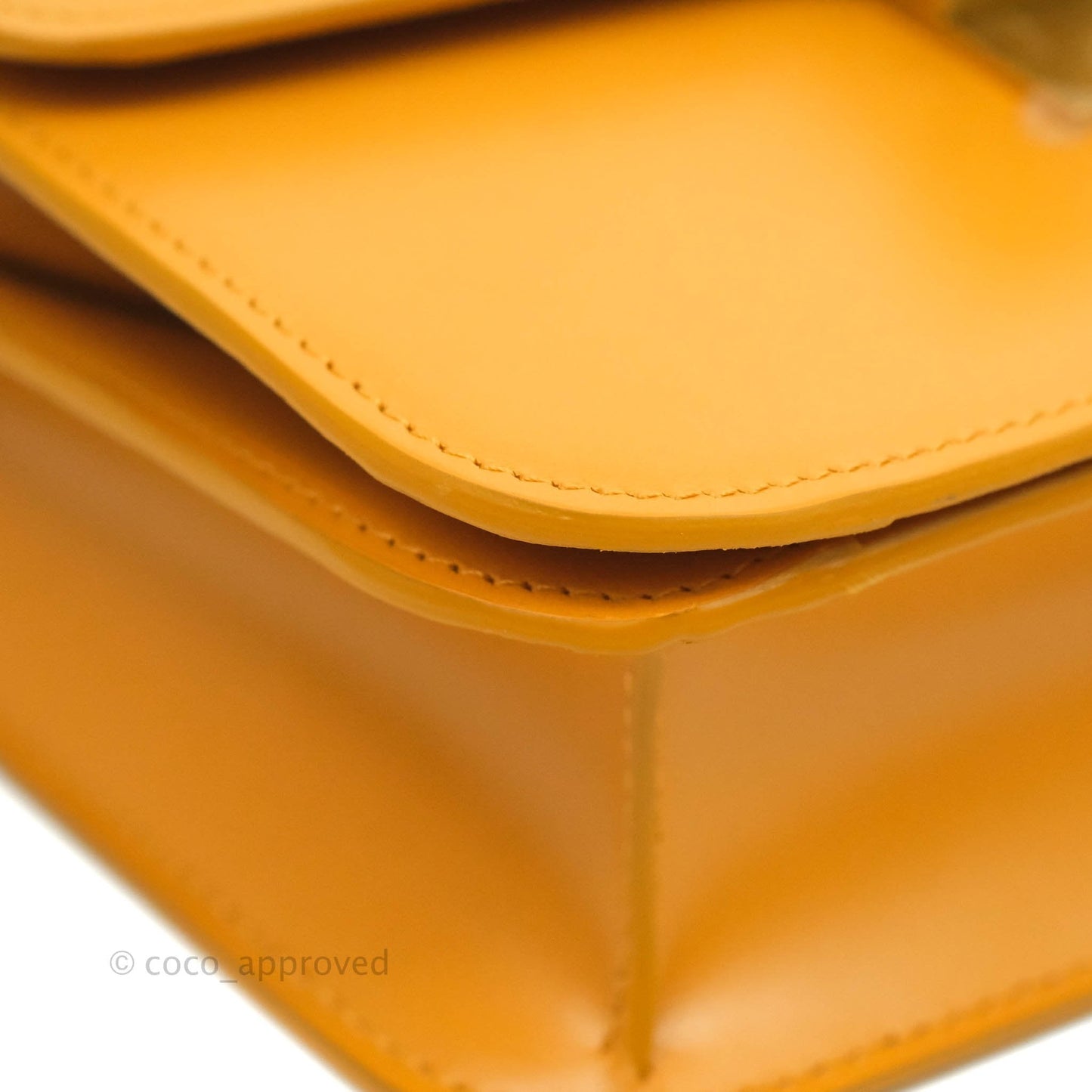 Celine Teen Classic Box Flap Sesame Calfskin