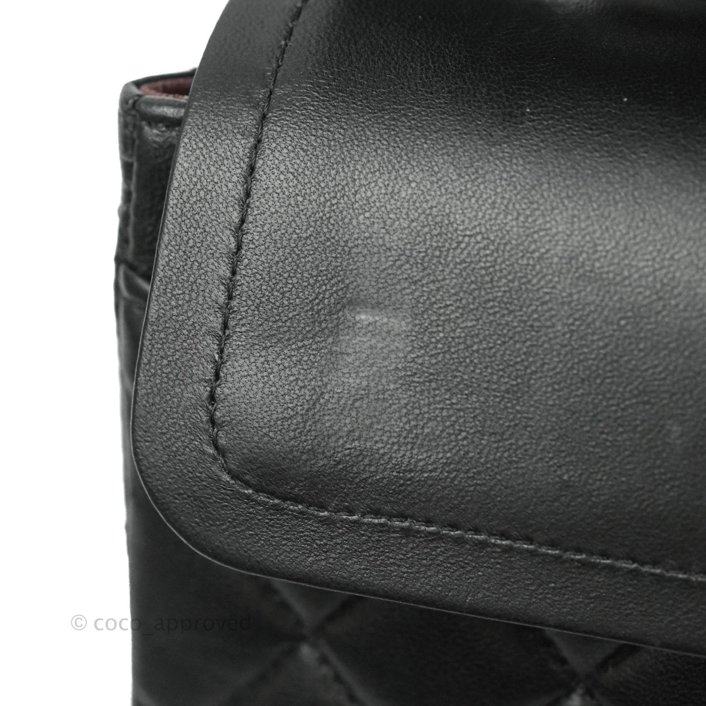 Chanel Small S/M Classic Flap Black Lambskin Silver Hardware