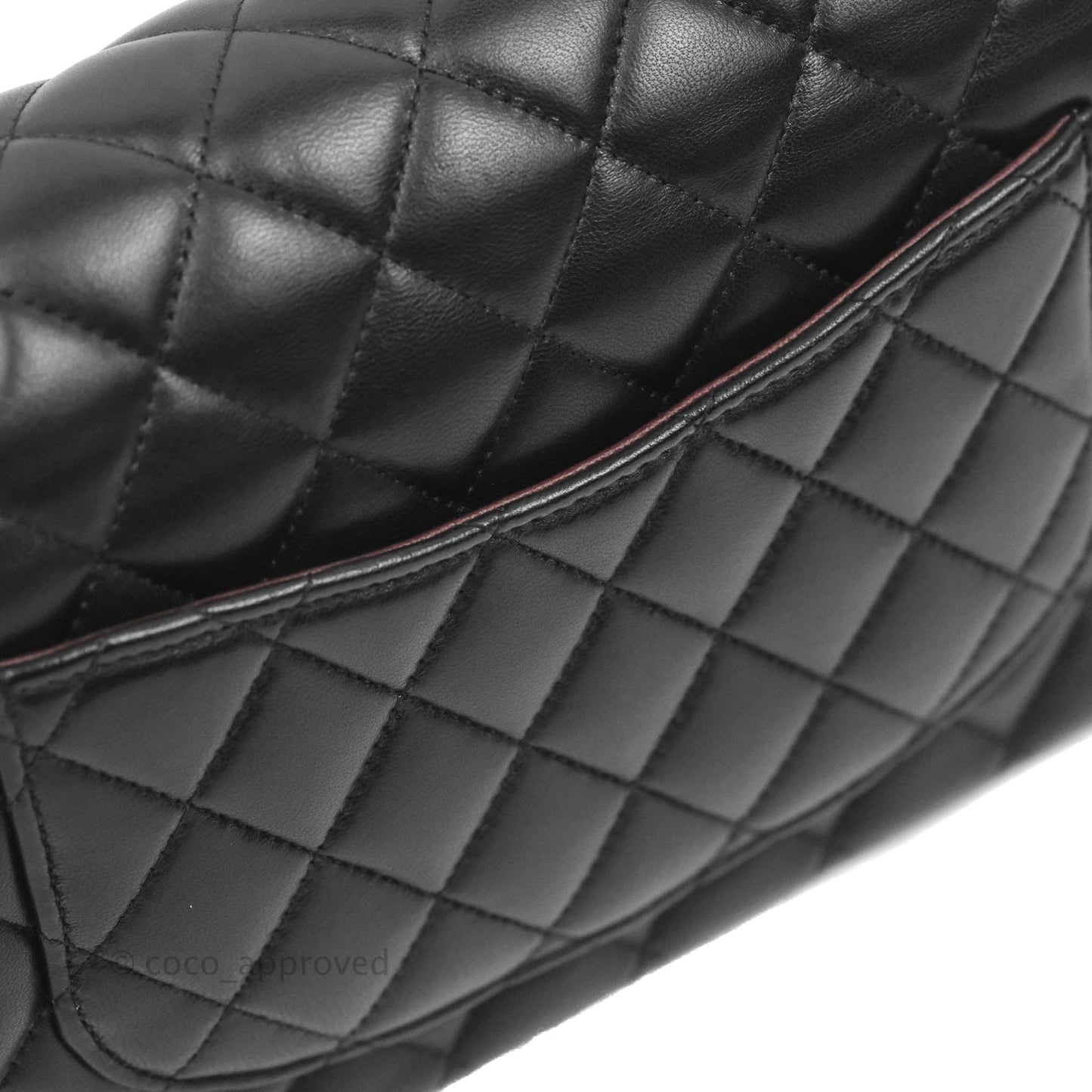 Chanel Small S/M Classic Flap Black Lambskin Silver Hardware