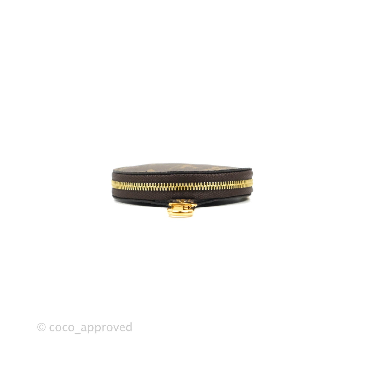 Louis Vuitton Black Jacquard Strap with Monogram Canvas Round Purse