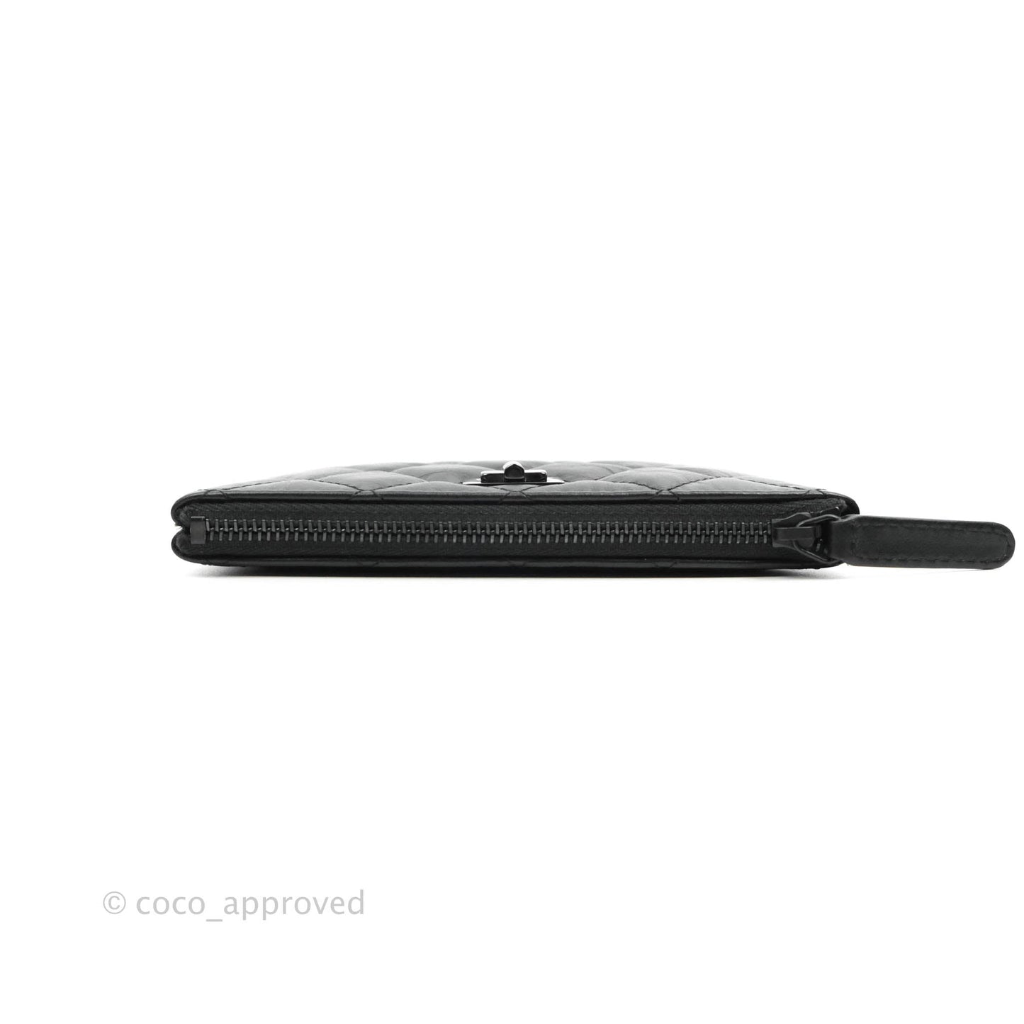 Chanel Quilted Mini Reissue O Case So Black Aged Calfskin