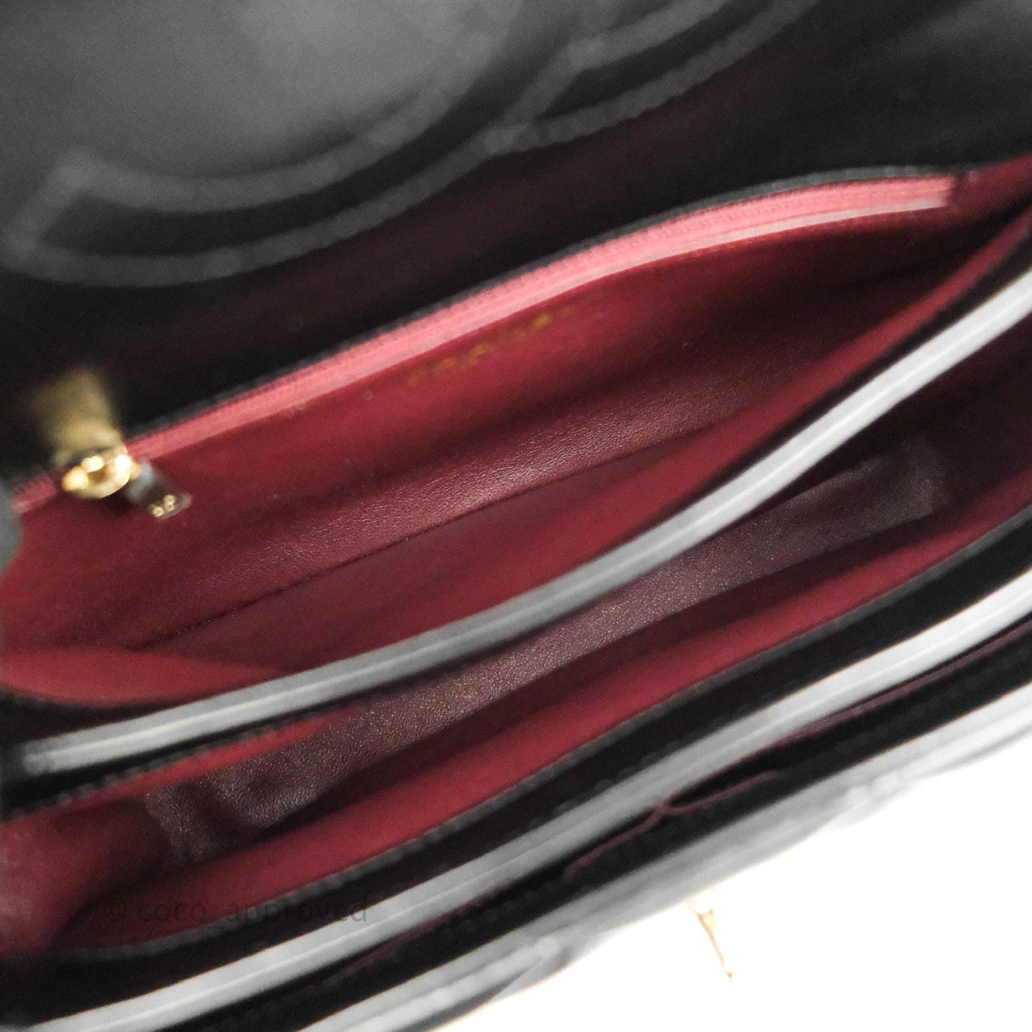 Chanel Small Trendy CC Black Lambskin Gold Hardware