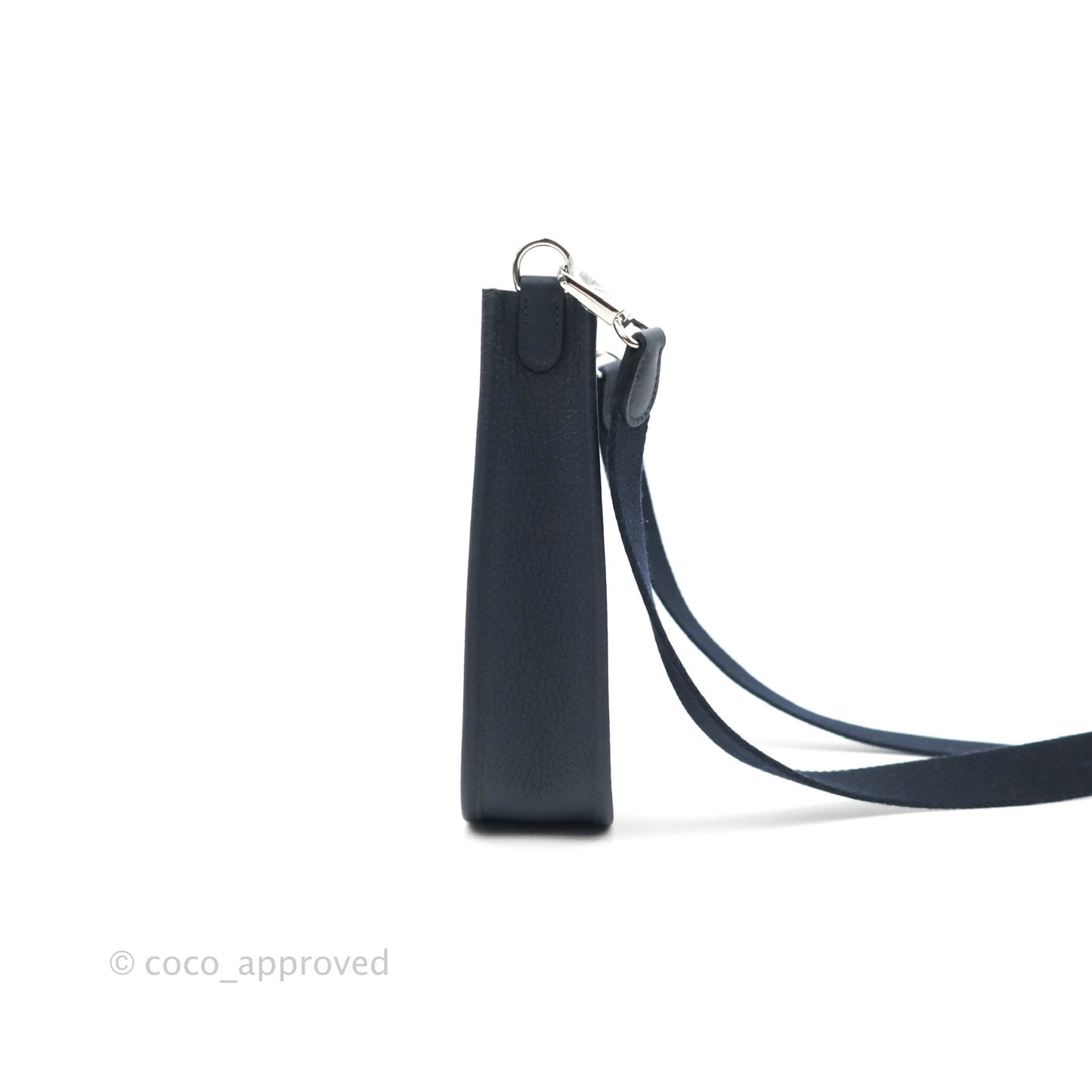Hermès Mini Evelyne 16 Bleu Nuit Clemence