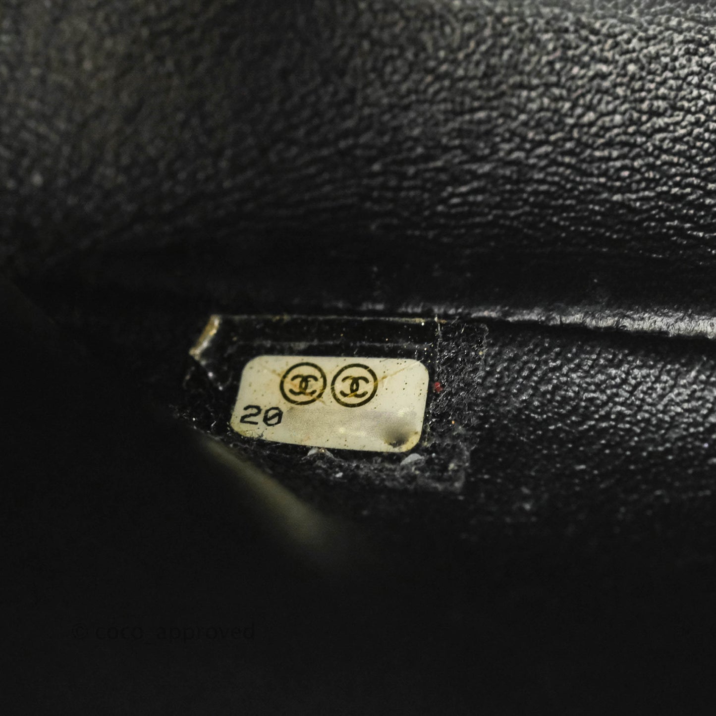 Chanel Quilted Mini Rectangular Black Caviar Gold Hardware
