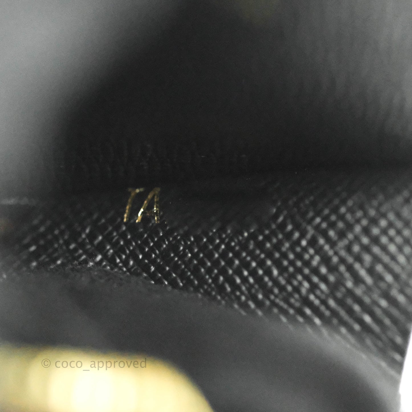 Louis Vuitton Black Jacquard Strap with Monogram Canvas Round Purse