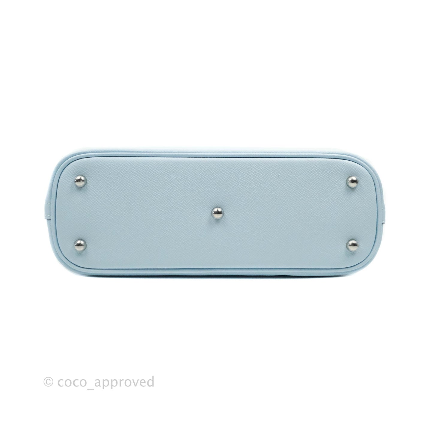 Hermès Bolide 25 Bleu Brume Epsom Palladium Hardware
