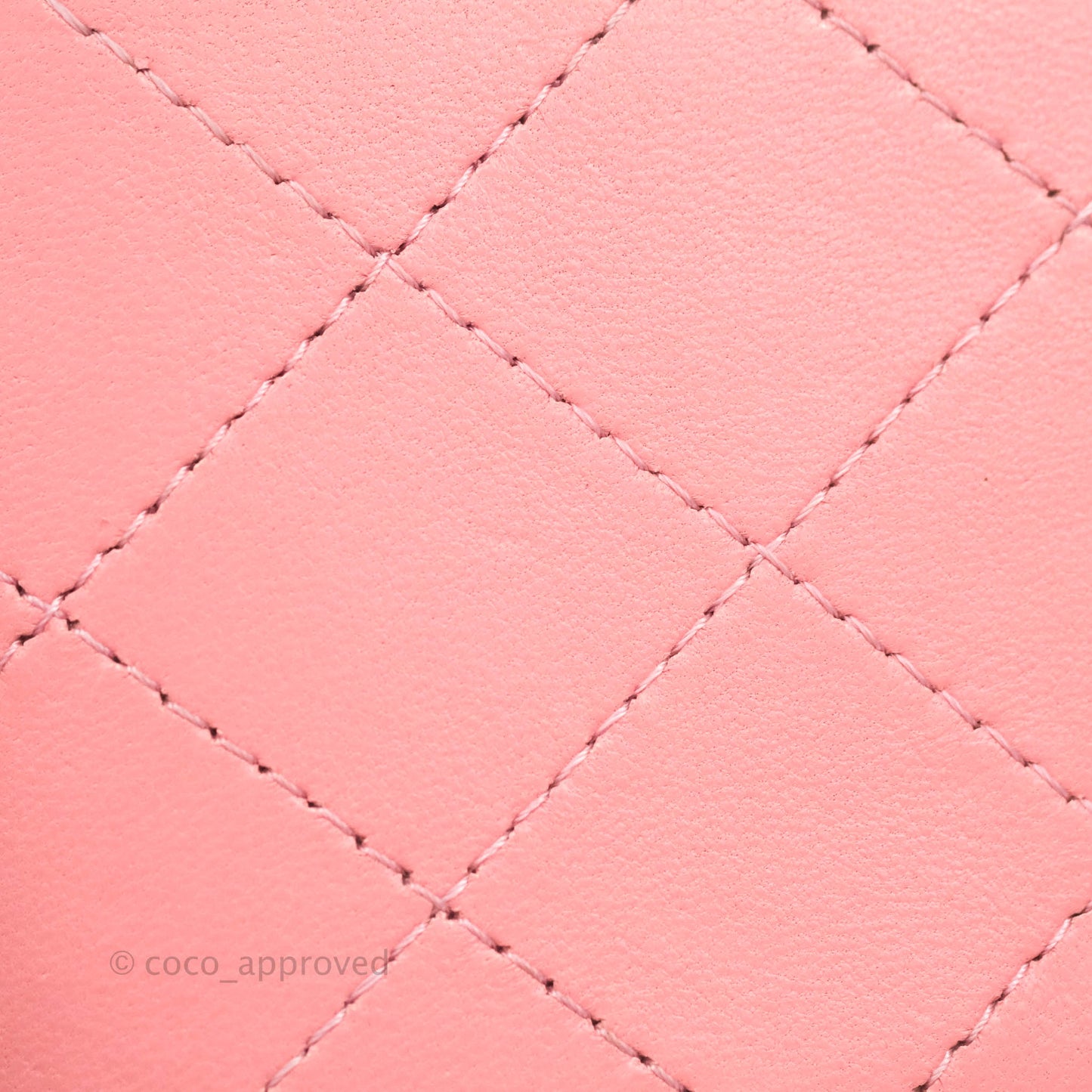 Chanel Quilted Mini Square Pink Lambskin Aged Gold Hardware 19S