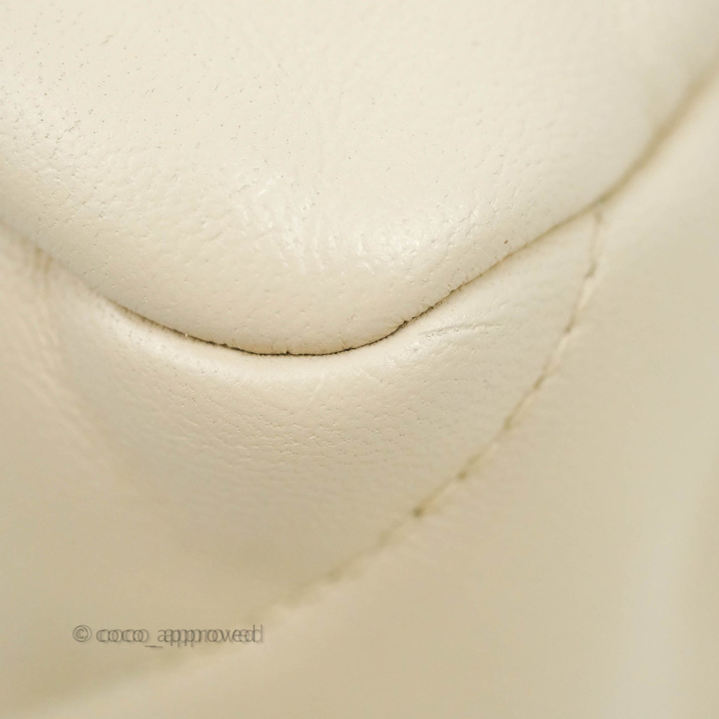 Chanel 19 Medium Beige Cream Goatskin Mixed Hardware