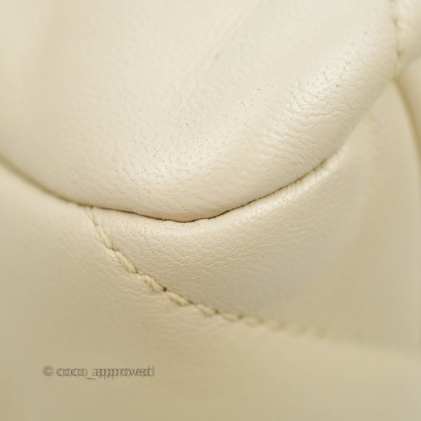 Chanel 19 Medium Beige Cream Goatskin Mixed Hardware