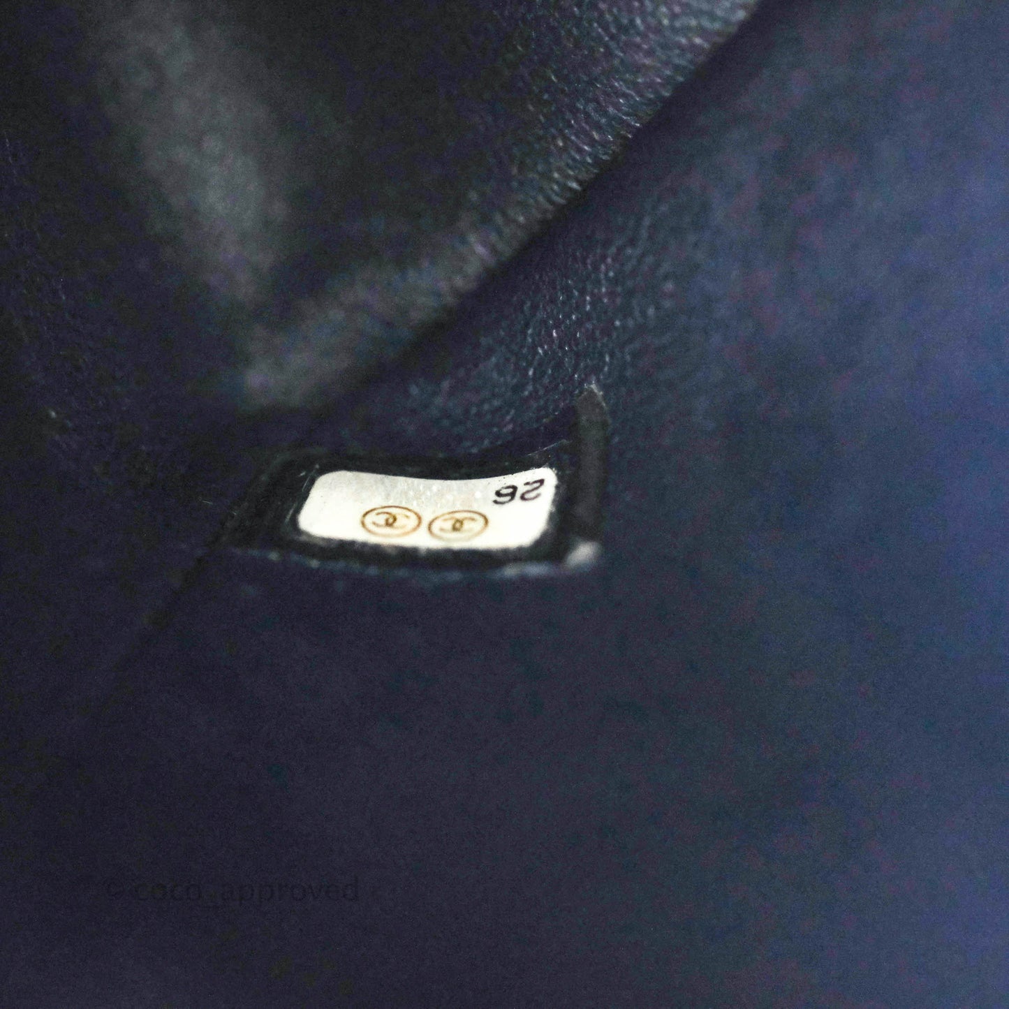 Chanel Reissue Quilted Navy Aged Calfskin Aged Gold Hardware 225