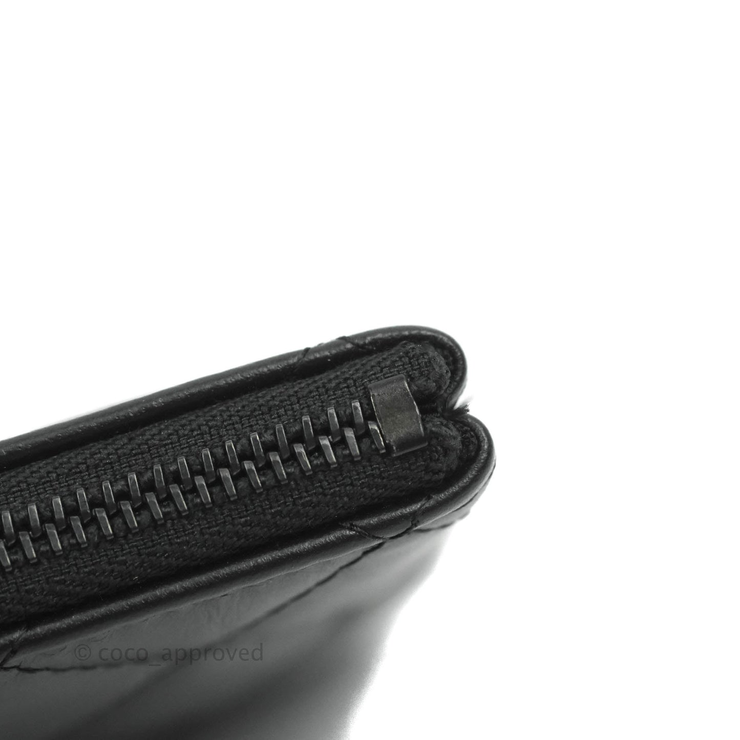 Chanel Quilted Mini Reissue O Case So Black Aged Calfskin