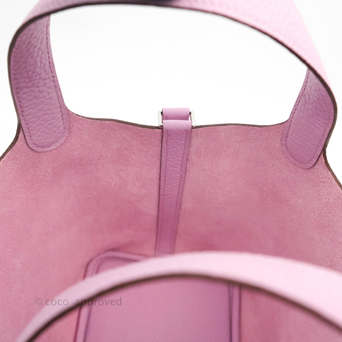 Hermès Picotin Lock 18 Mauve Sylvestre Taurillon Clemence Palladium Hardware