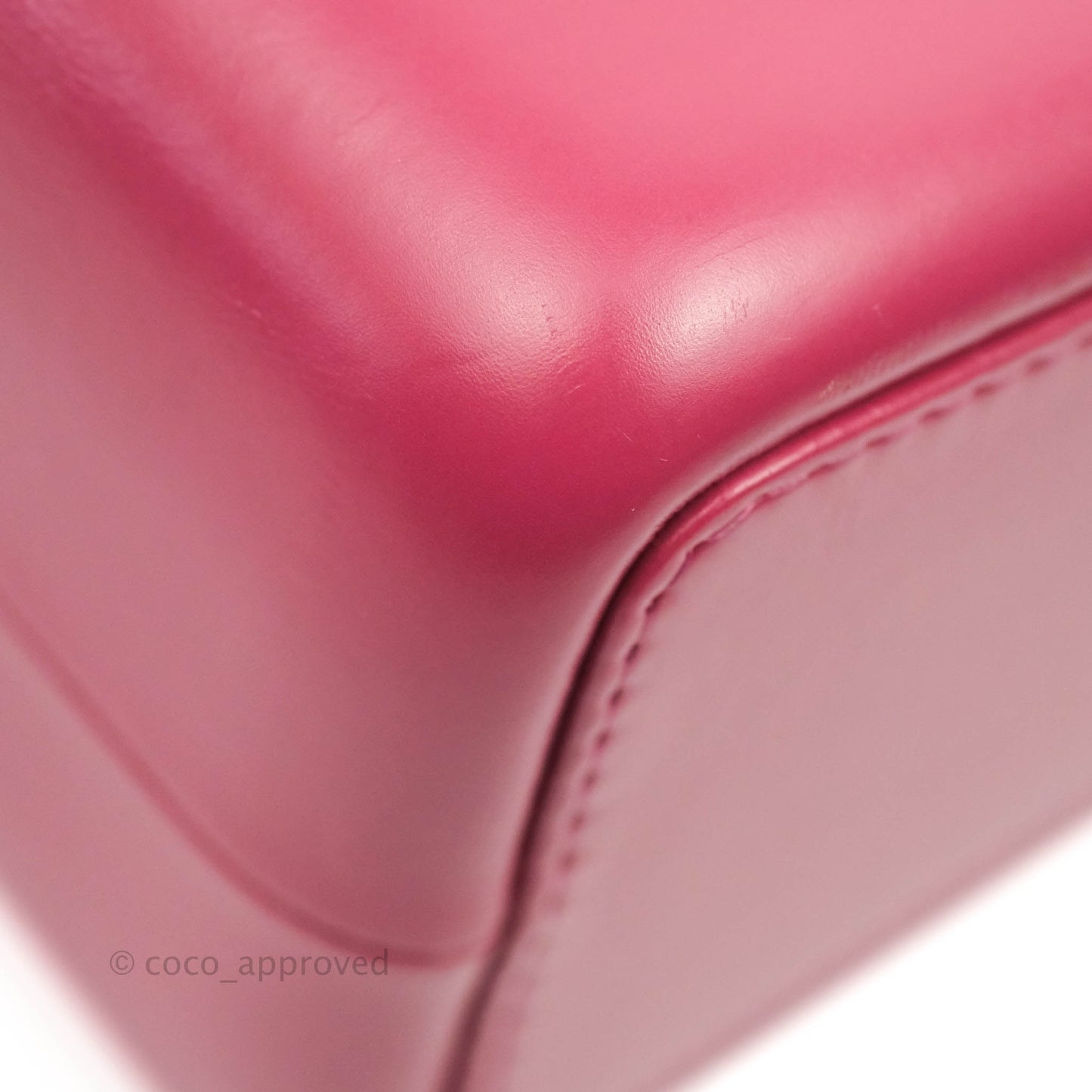 Chanel Gabrielle Backpack Pink Aged Calfskin Small Black