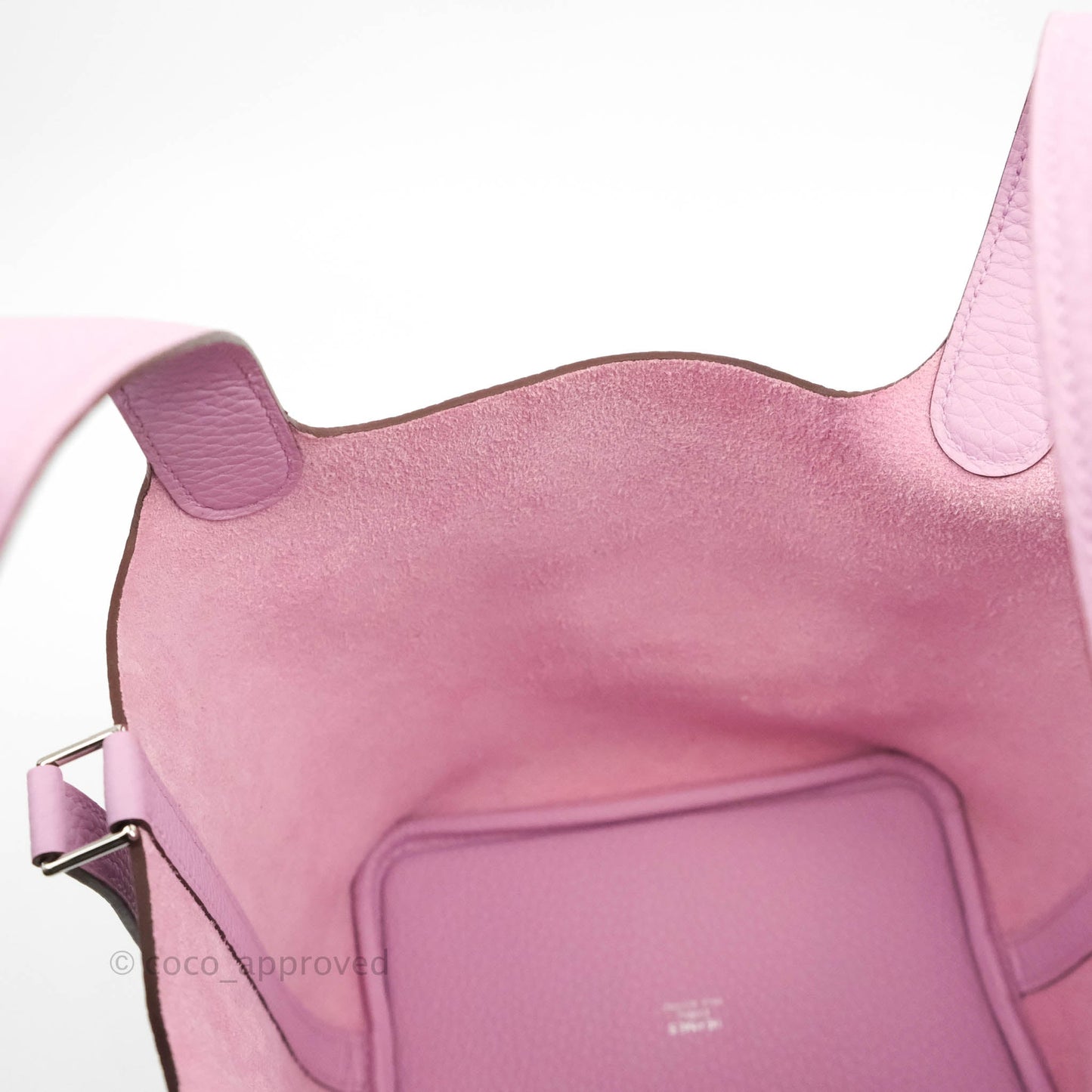 Hermès Picotin Lock 18 Mauve Sylvestre Taurillon Clemence Palladium Hardware
