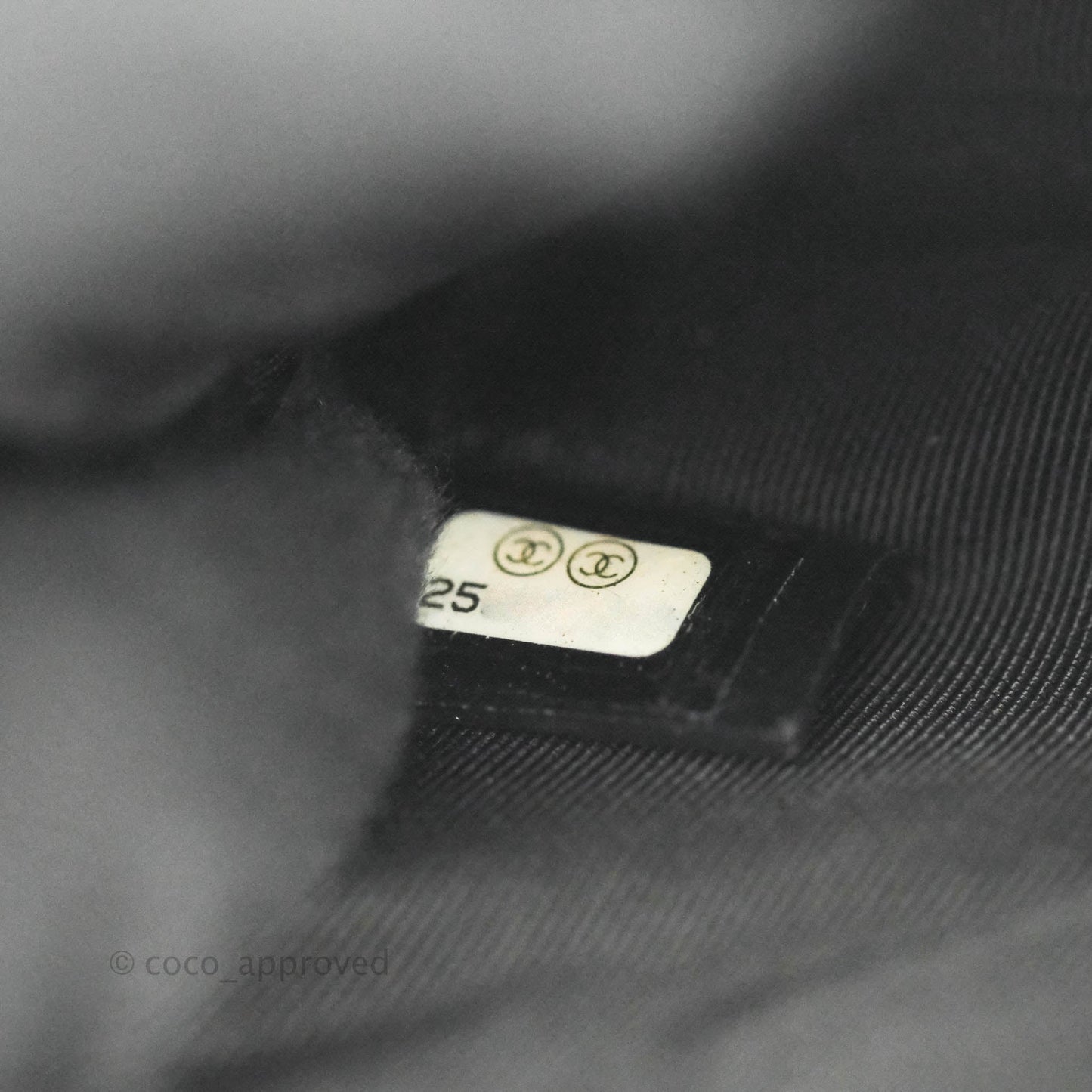 Chanel Quilted Mini Reissue O Case So Black Aged Calfskin