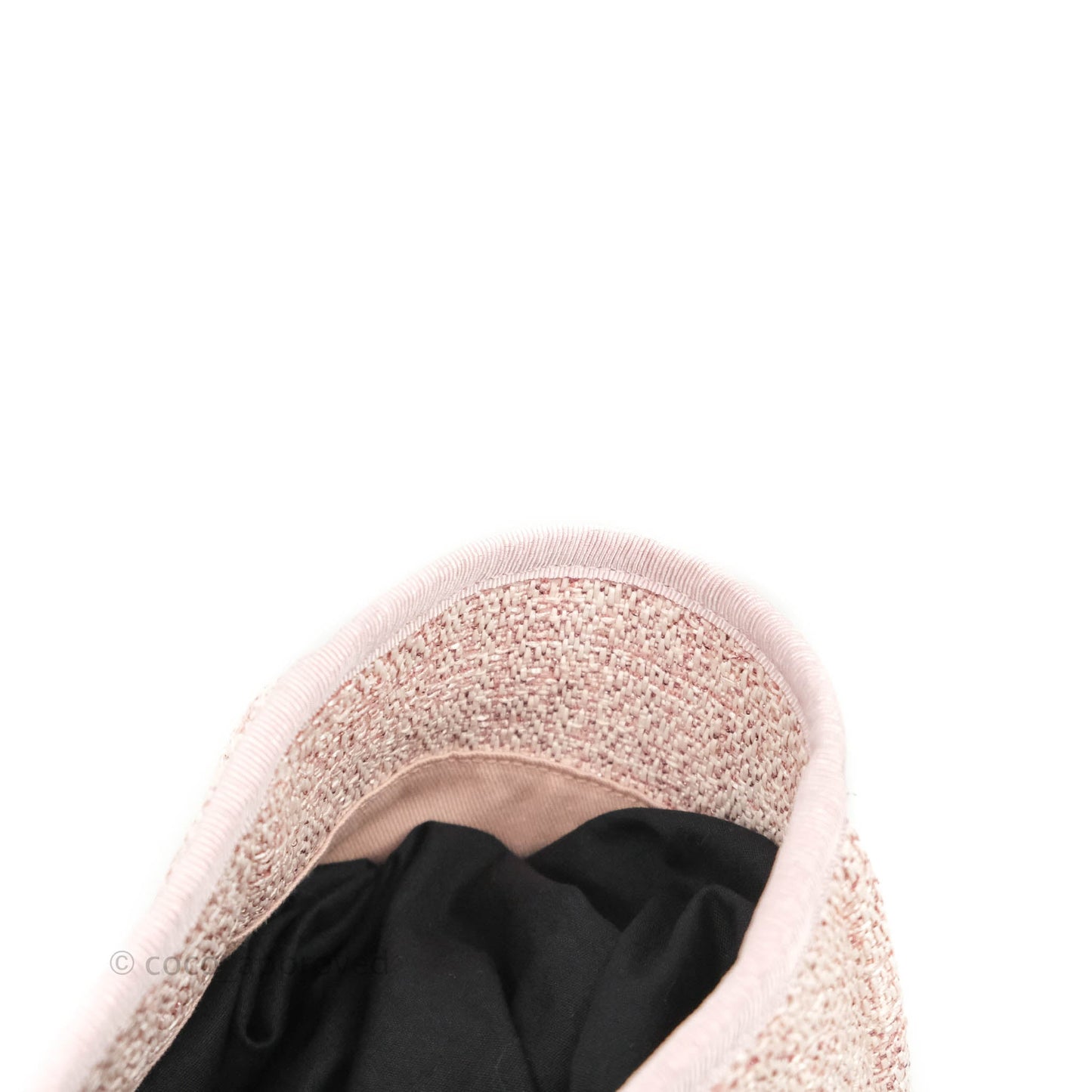 Chanel Large Deauville Pink Canvas Gold Hardware 19C