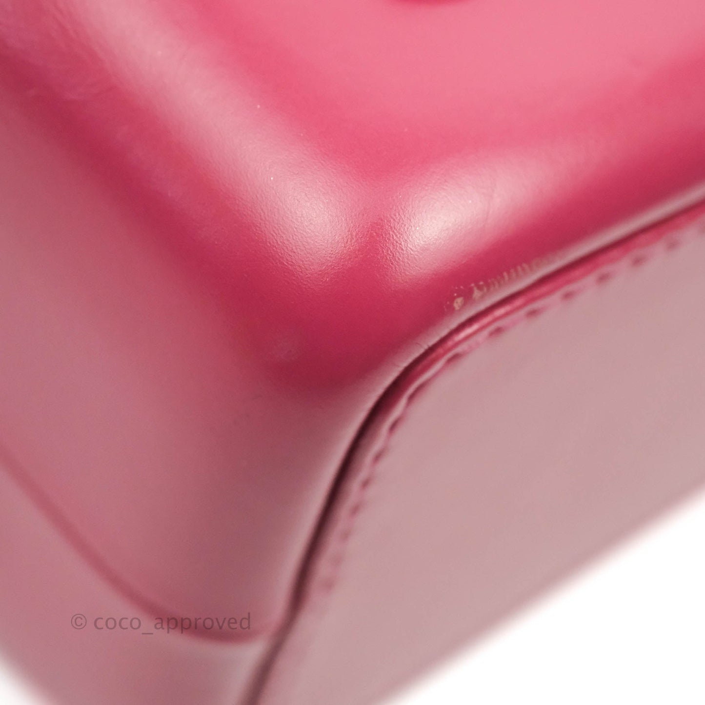Chanel Gabrielle Backpack Pink Aged Calfskin Small Black