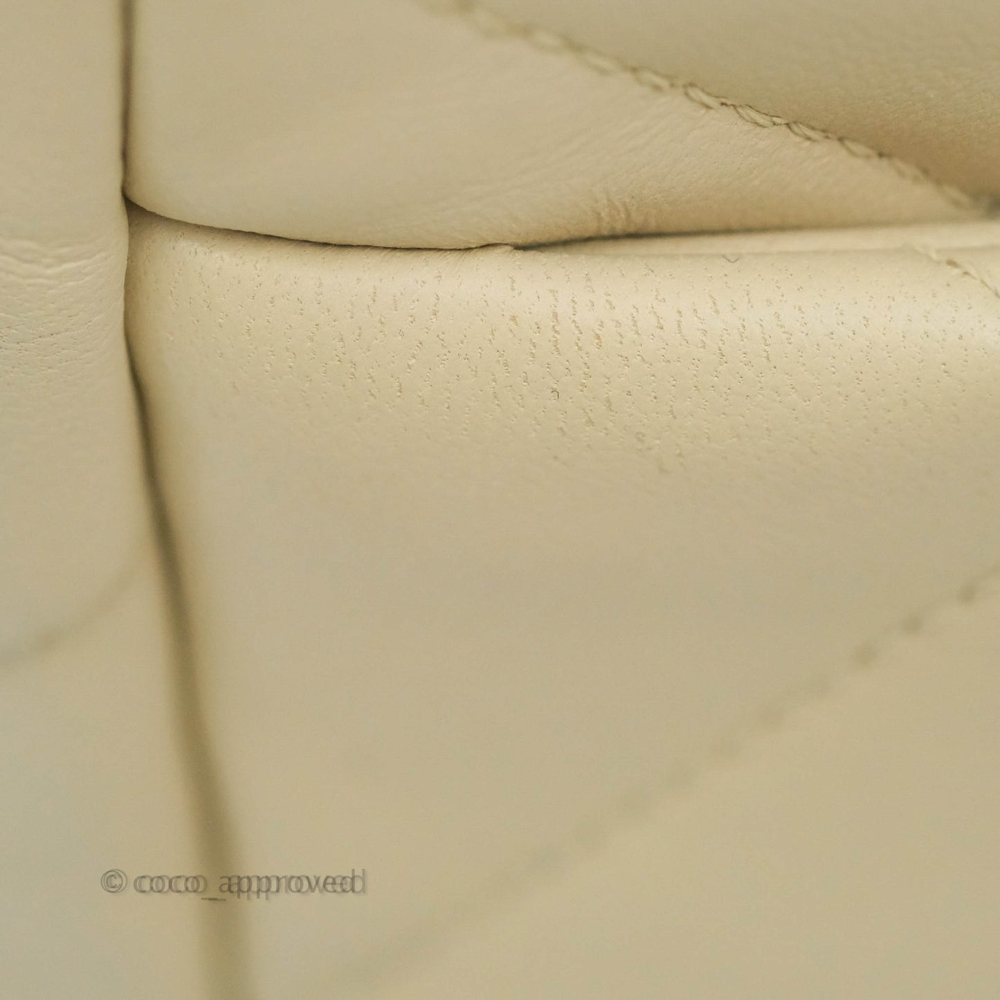 Chanel 19 Medium Beige Cream Goatskin Mixed Hardware