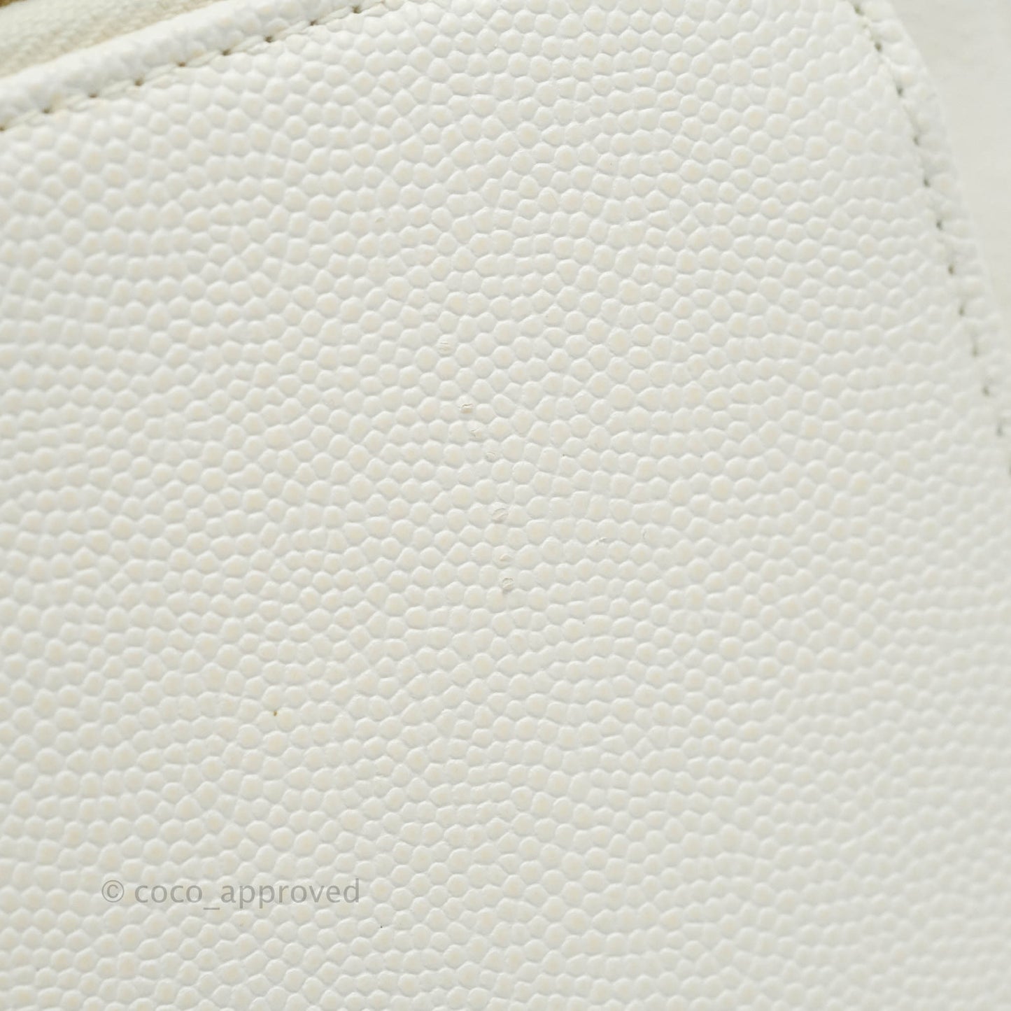Chanel Quilted Medium Business Affinity Flap White Caviar Gold Hardware