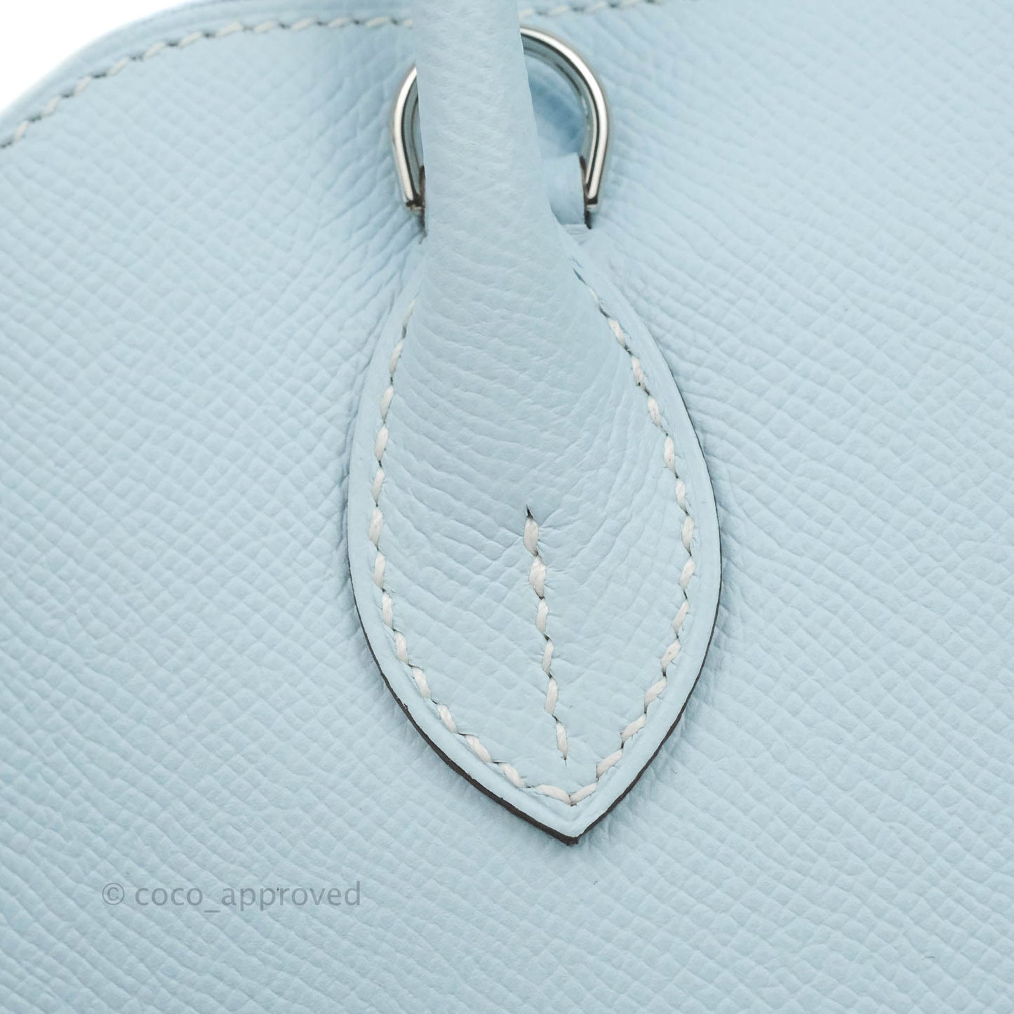 Hermès Bolide 25 Bleu Brume Epsom Palladium Hardware