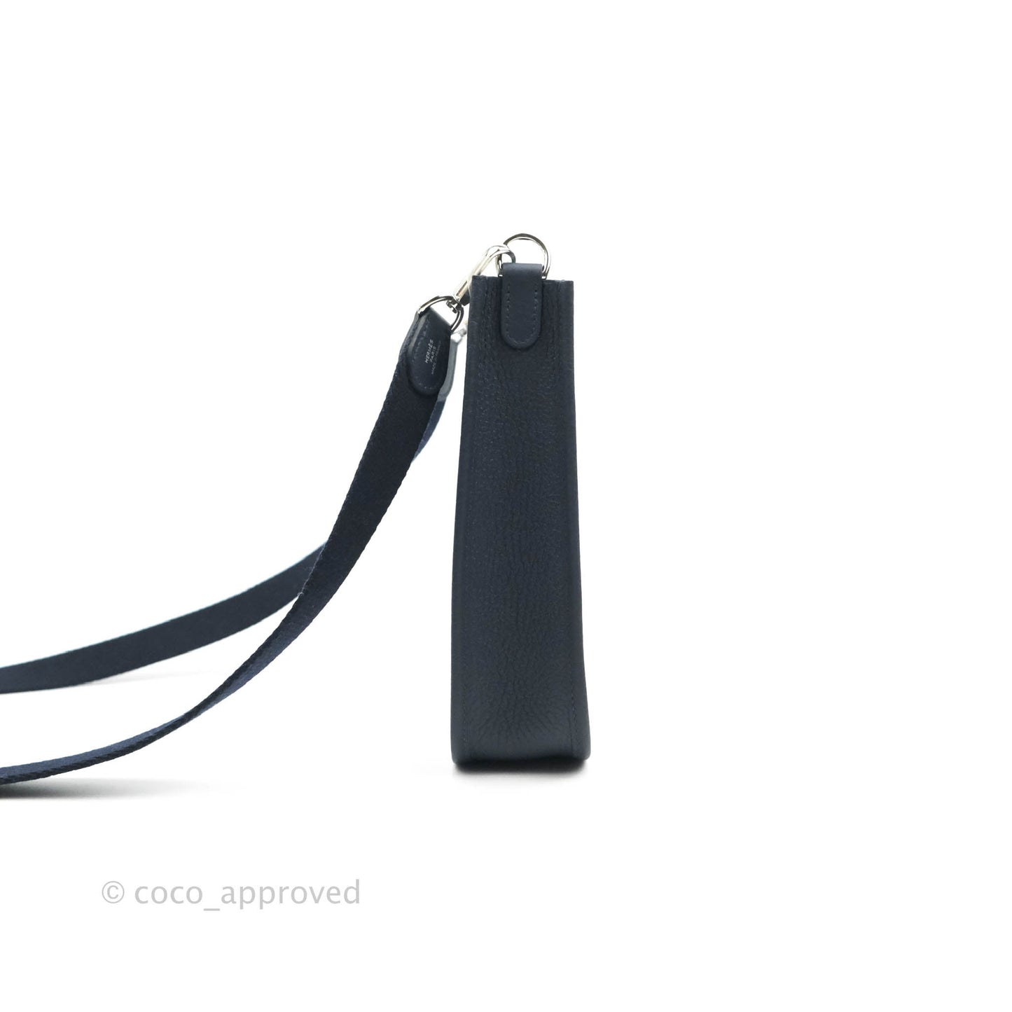 Hermès Mini Evelyne 16 Bleu Nuit Clemence