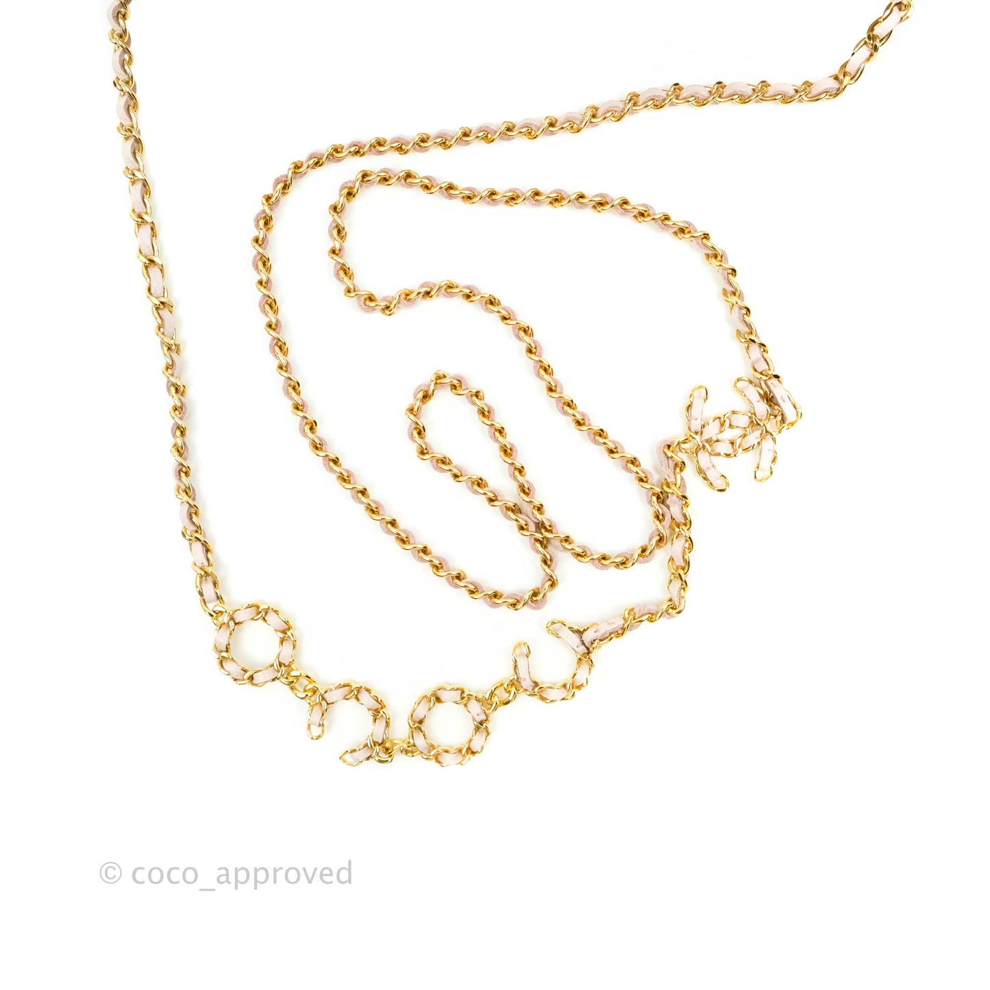 Chanel Quilted WOC Lilac Caviar CC Coco Chain Gold Hardware