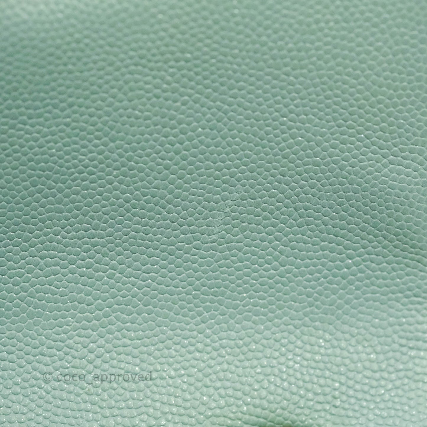 Chanel Quilted Mini Rectangular Flap Iridescent Blue Green Aged Gold Hardware