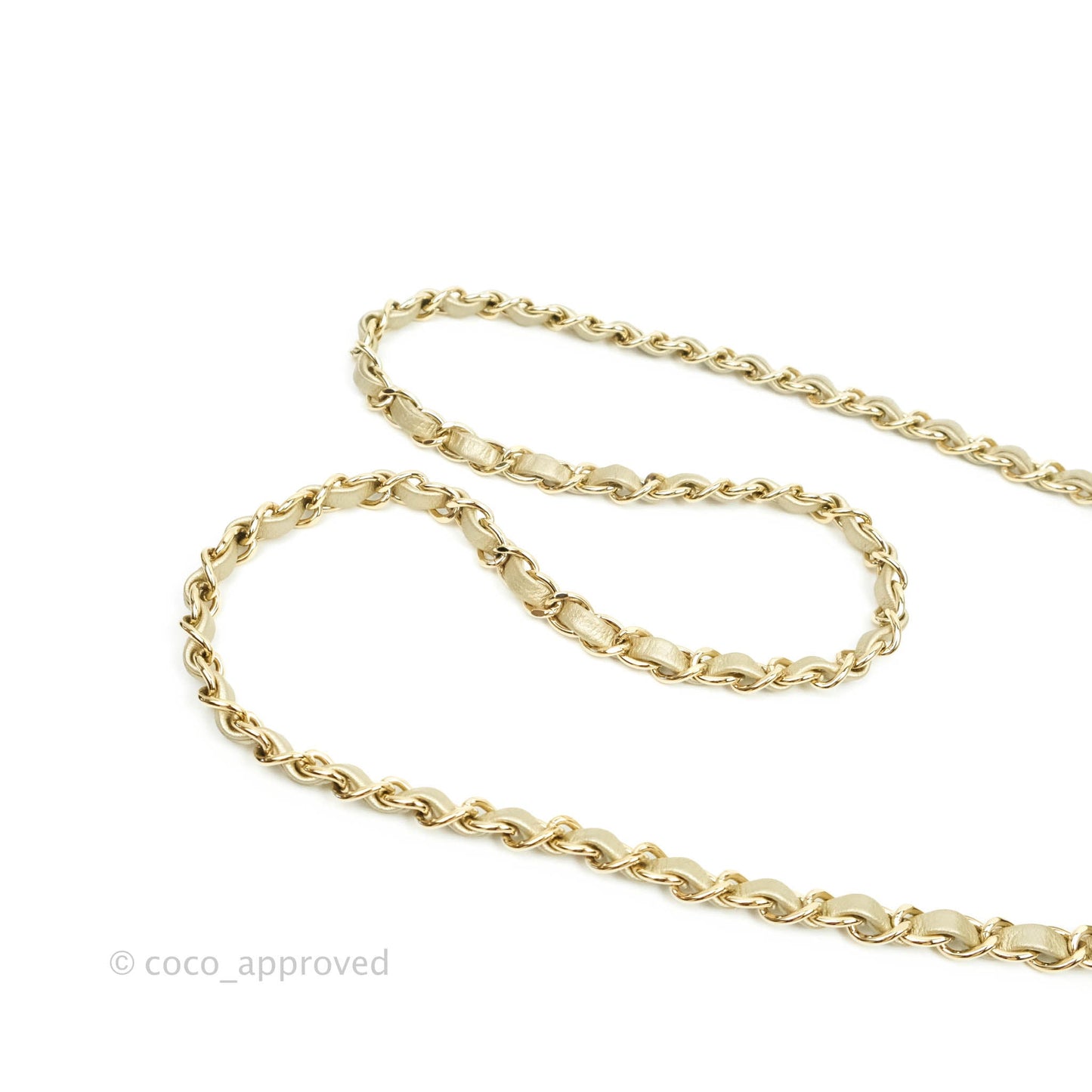 Chanel Quilted Mini Rectangular Flap Champagne Caviar Gold Hardware