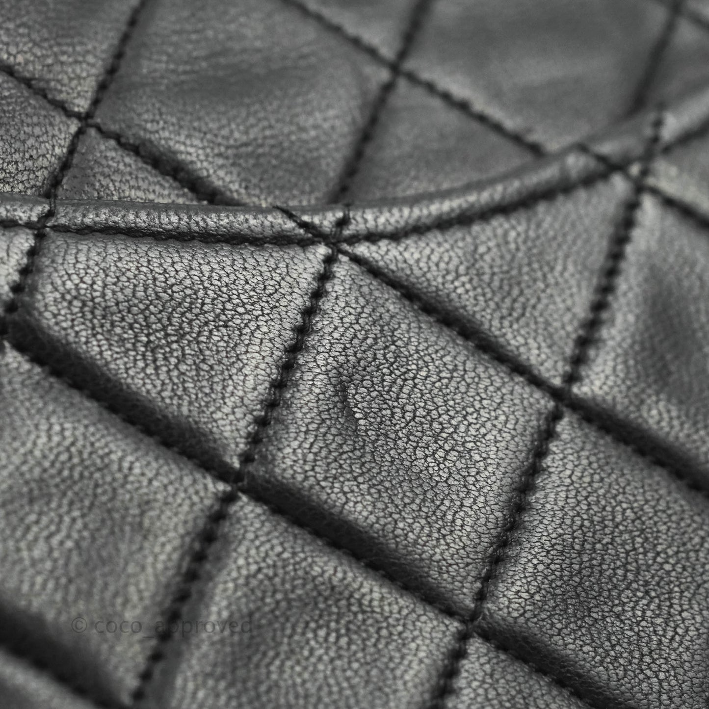 Chanel Classic Vintage Small S/M Flap Black Lambskin 24K Gold Hardware
