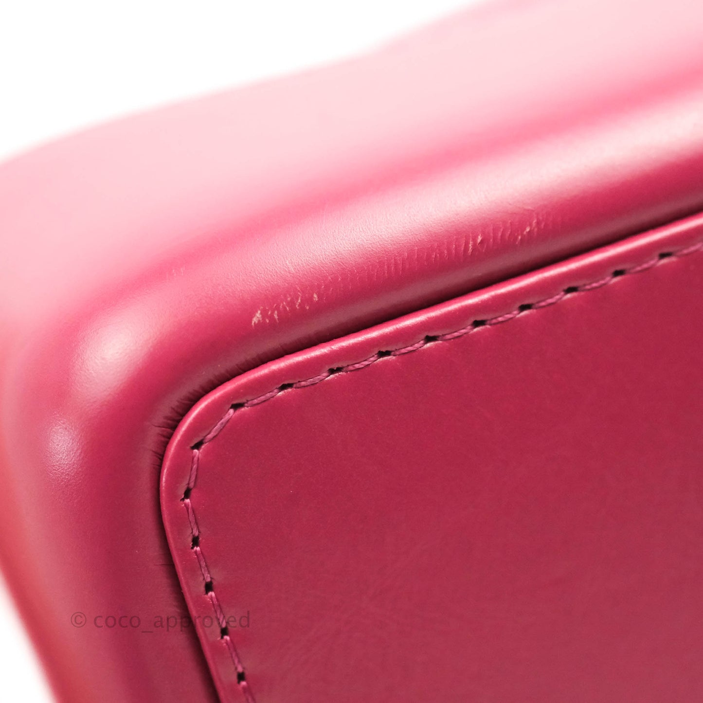 Chanel Gabrielle Backpack Pink Aged Calfskin Small Black