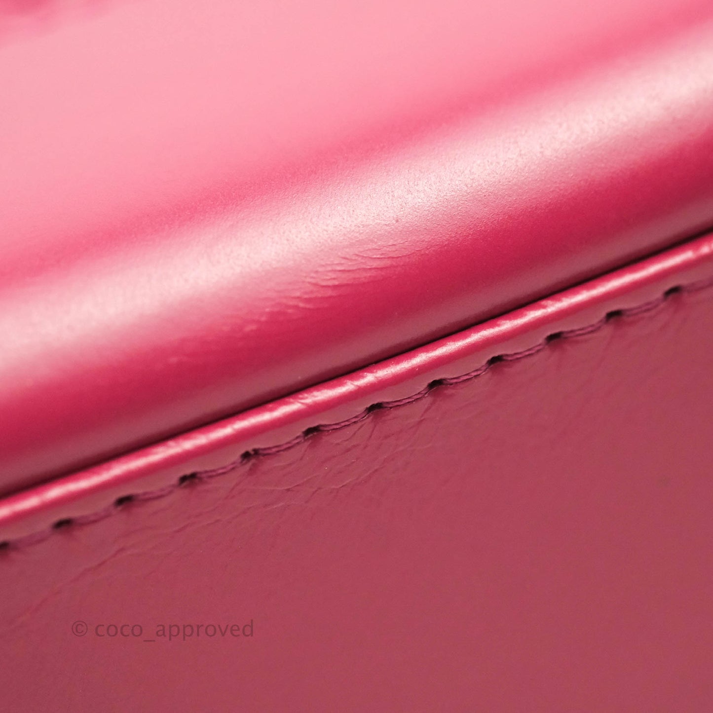Chanel Gabrielle Backpack Pink Aged Calfskin Small Black