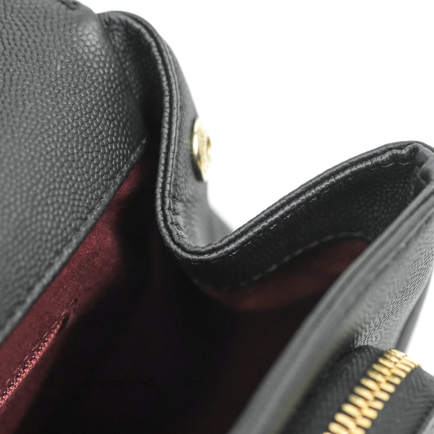 Chanel Quilted Large Business Affinity Flap Black Caviar Gold Hardware