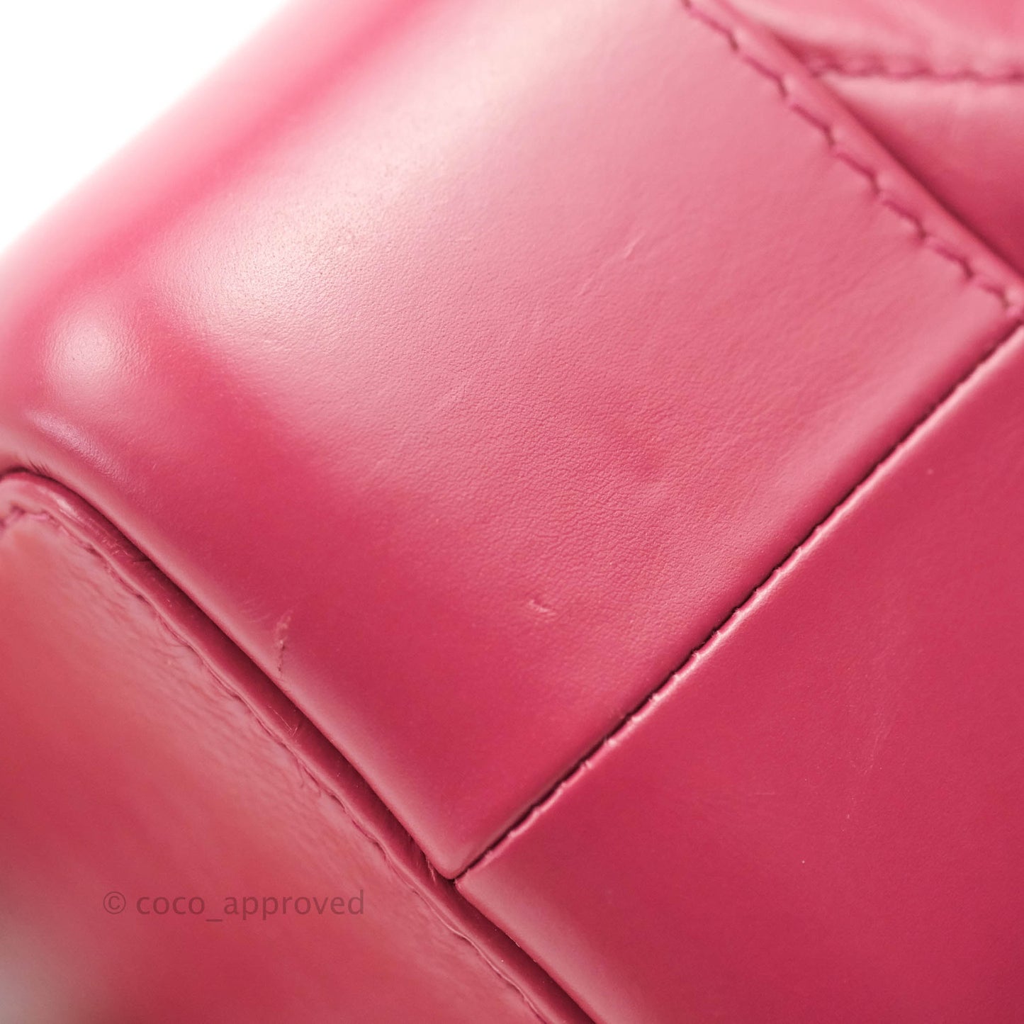Chanel Gabrielle Backpack Pink Aged Calfskin Small Black