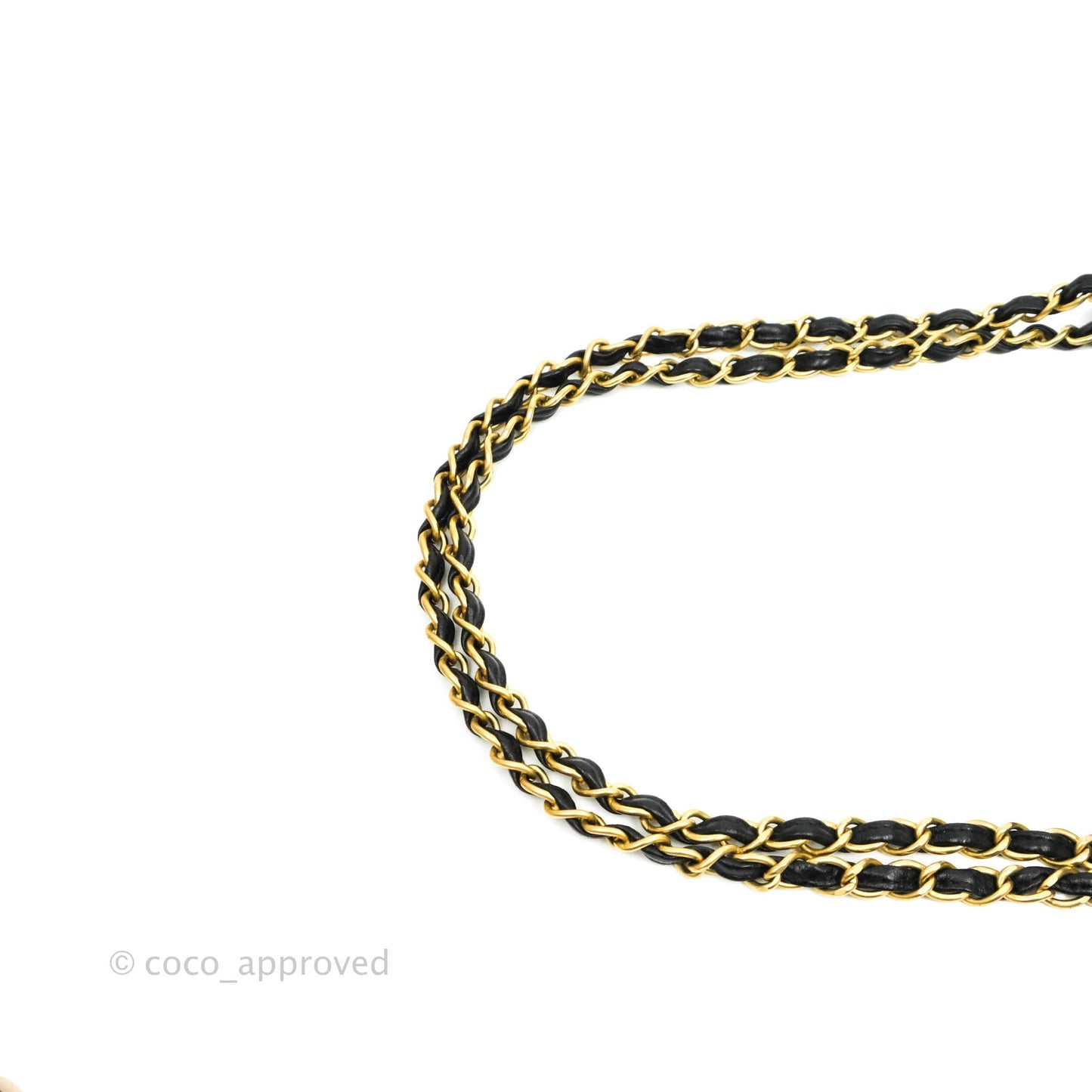 Chanel Vintage Medium Single Flap Contrast Stitching Black Calfskin Aged Gold Hardware