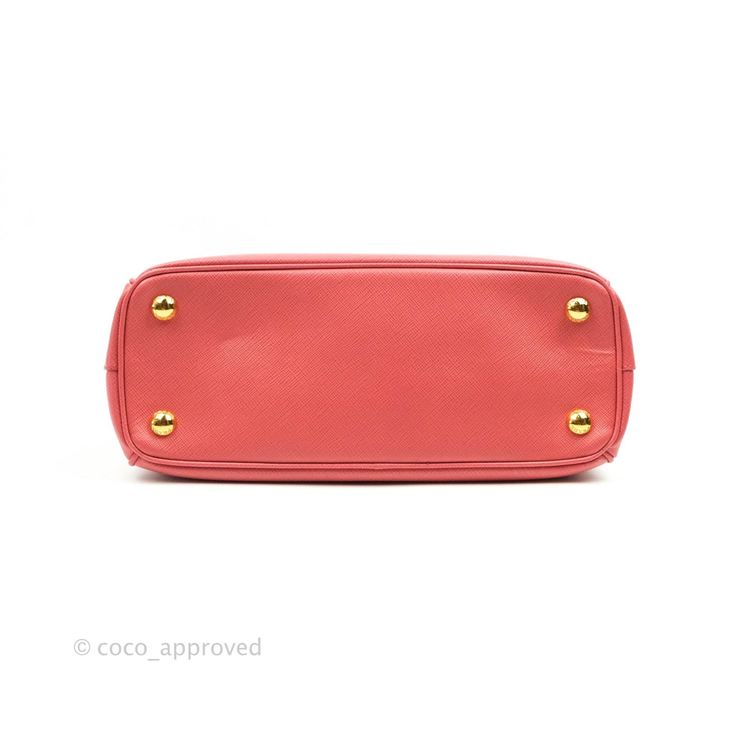 Prada Small Lux Galleria Bag Tamaris Saffiano Gold Hardware