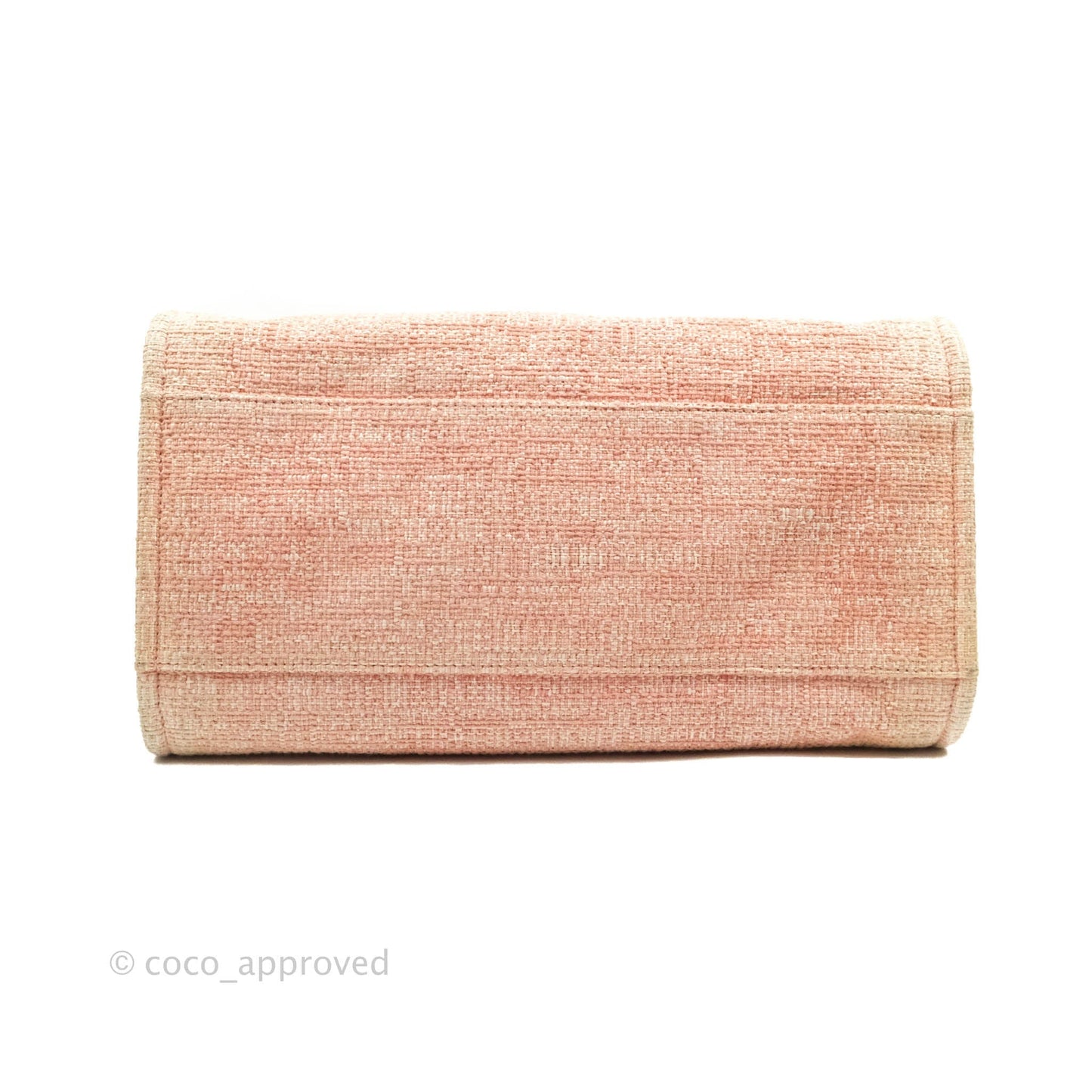 Chanel Large Deauville Pink Tweed