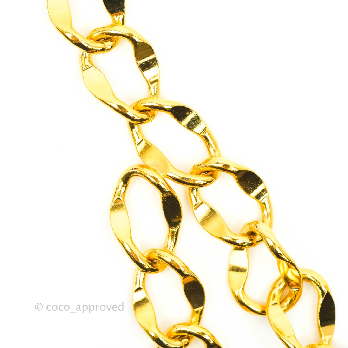 Chanel Vintage Chain 31 Rue Cambon Paris Belt Gold Tone